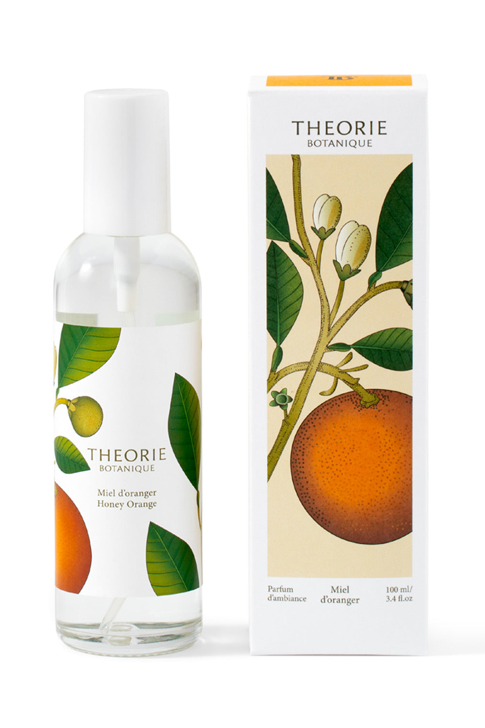 Honey Orange Room Spray by Theorie Botanique | Maison garçonne bottle