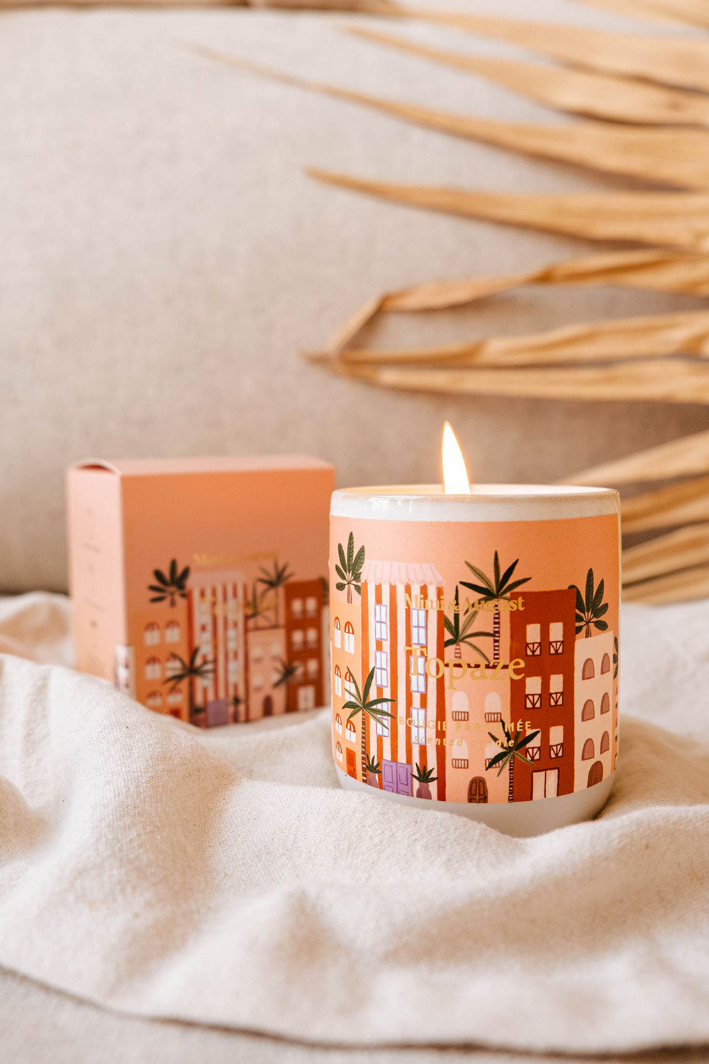 Topaze Reusable Candle | Maison garçonne mood