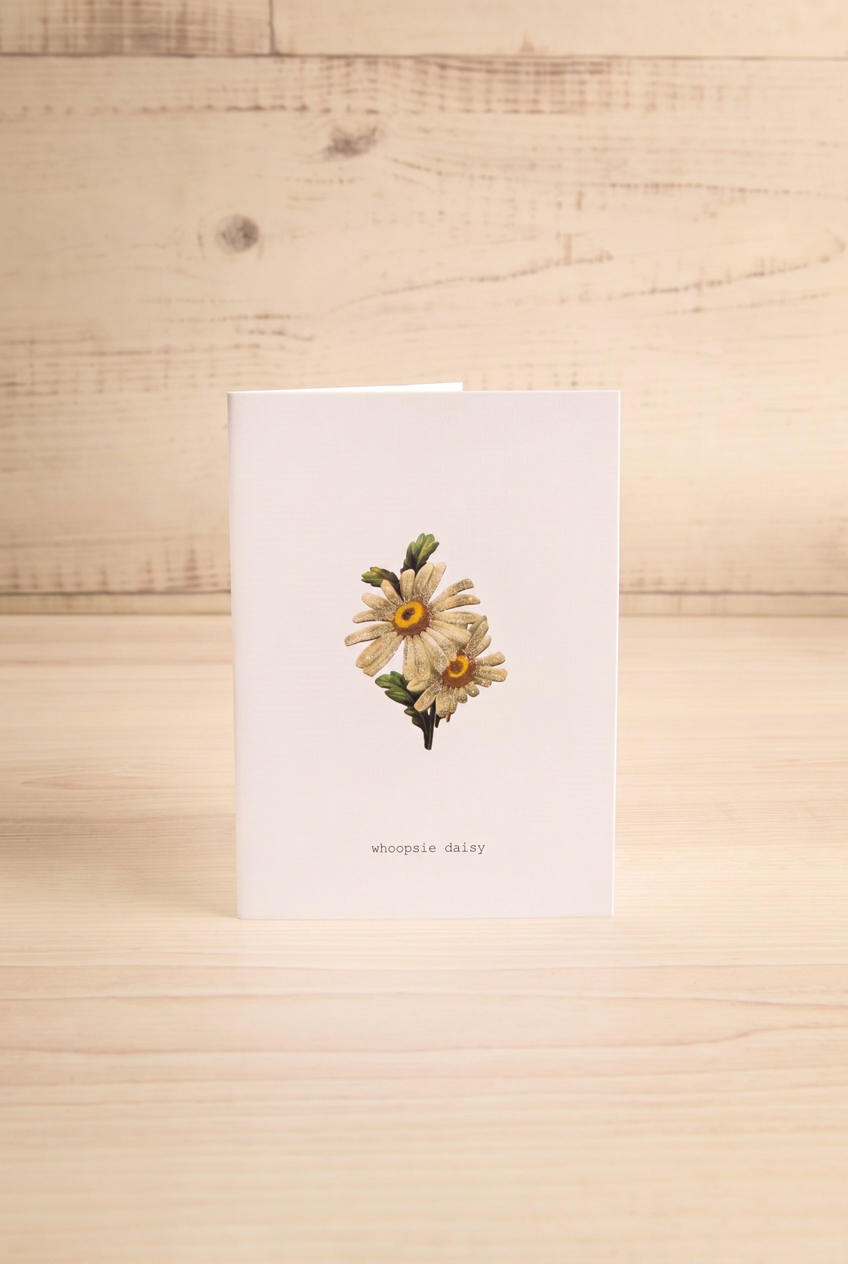 Whoopsie Daisy Small Greeting Card | Maison Garçonne
