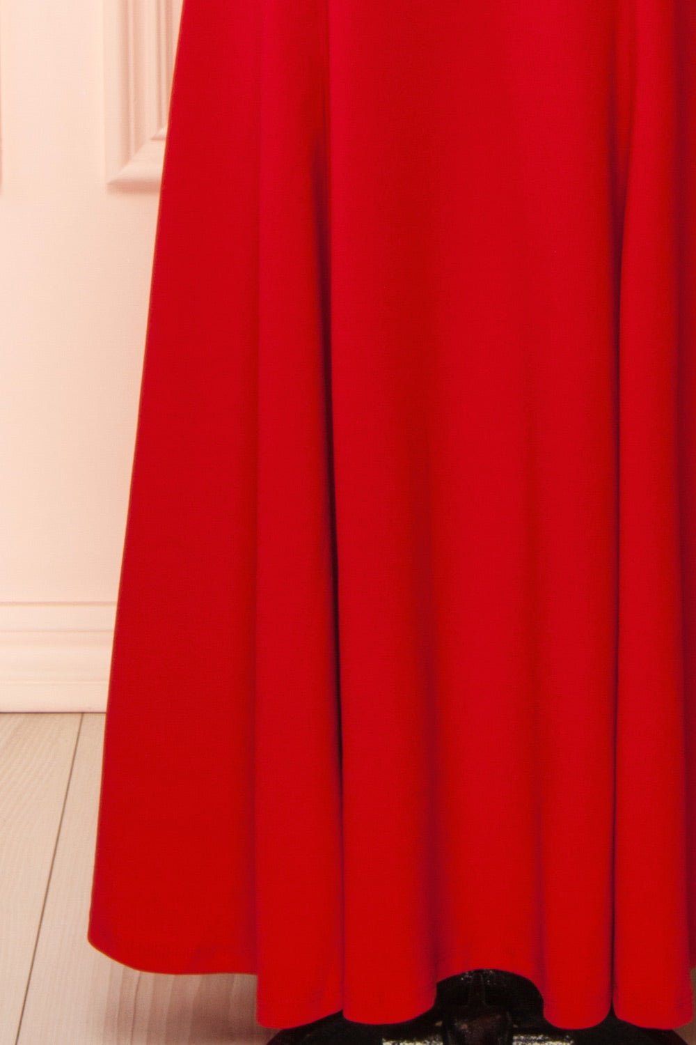 Aeji Red Strapless Mermaid Dress w/ Corset Back | Boutique 1861 bottom