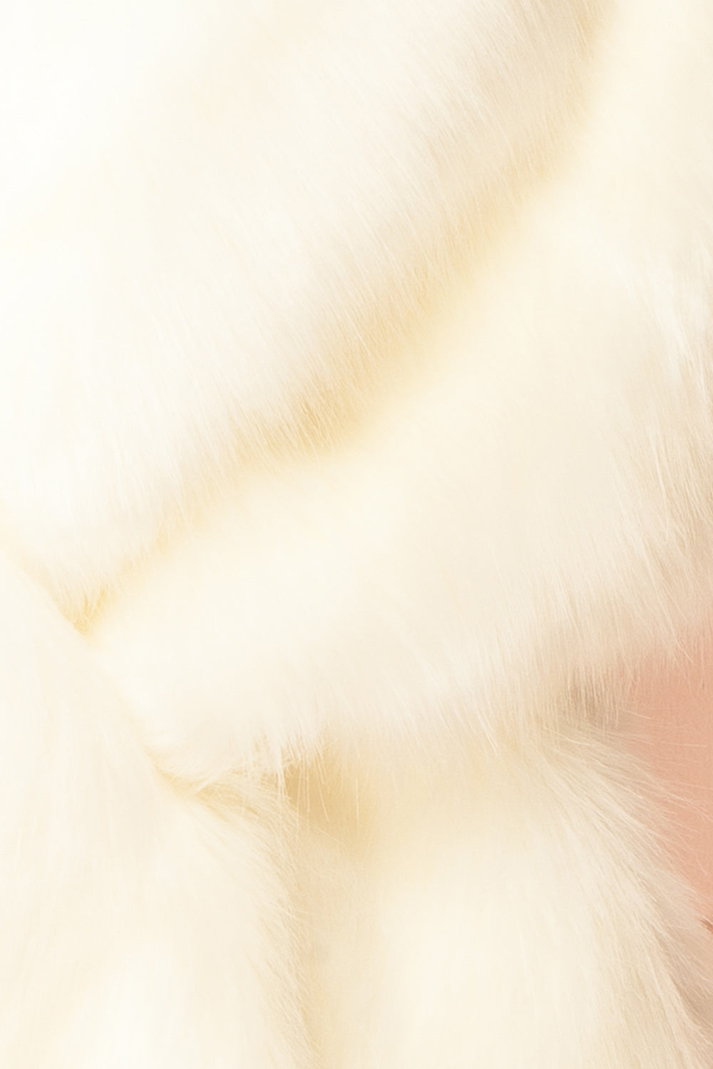 Aglae Ivory Faux Fur Shawl Wrap | Boudoir 1861 fabric