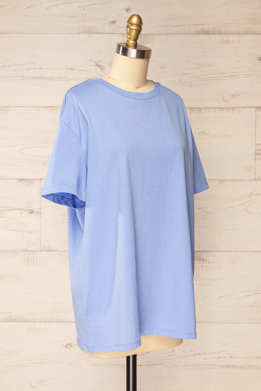 Akumi Blue Classic T-Shirt | La petite garçonne side view