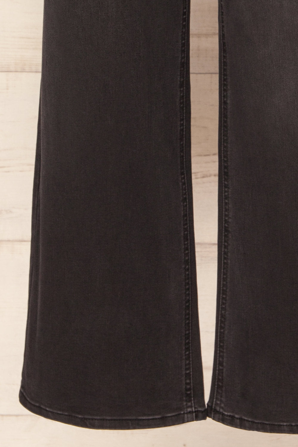Alatri Black Stretch High-Waisted Denim Pants | La petite garçonne bottom