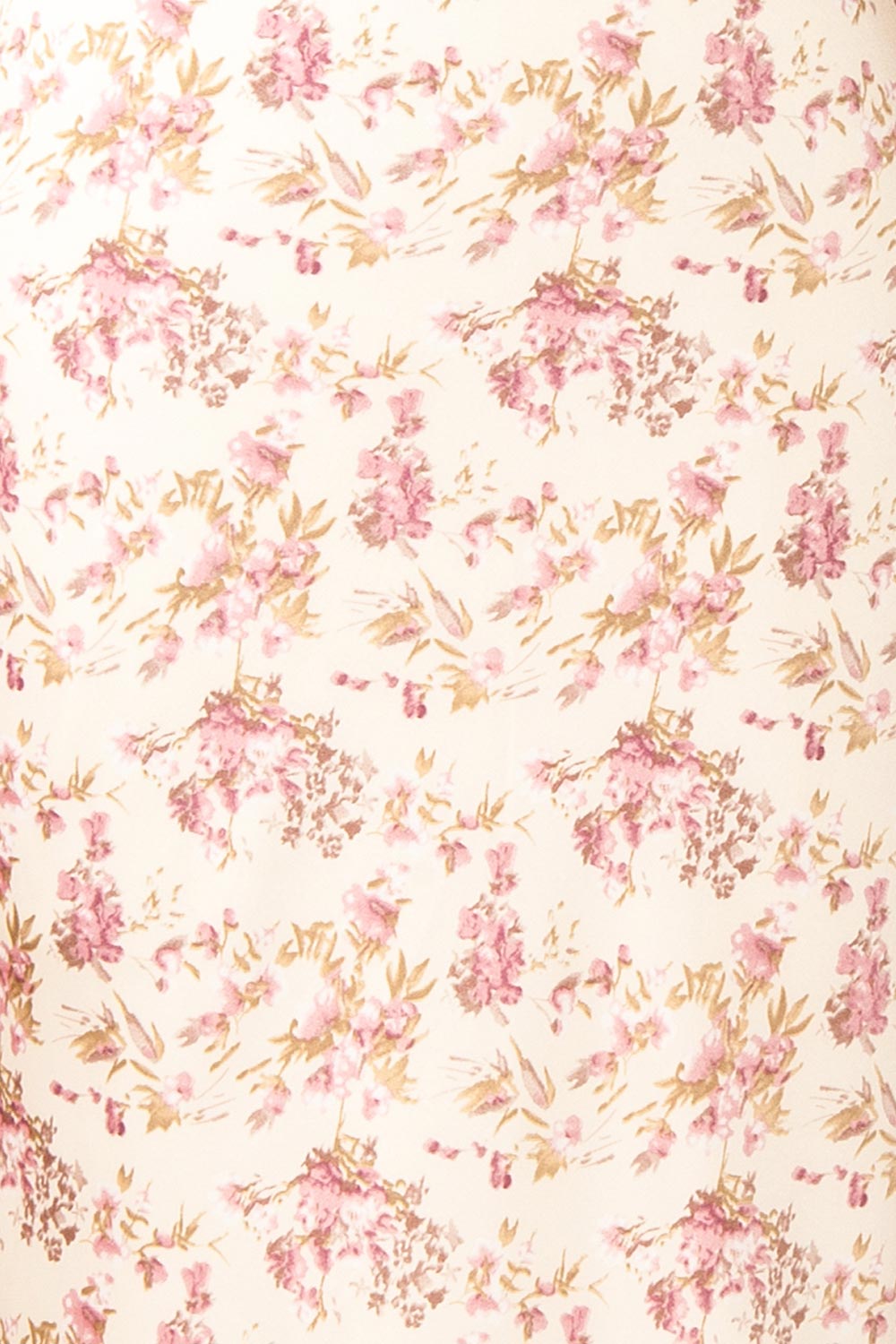 Amabel Floral Silky Midi Dress | Boutique 1861 fabric