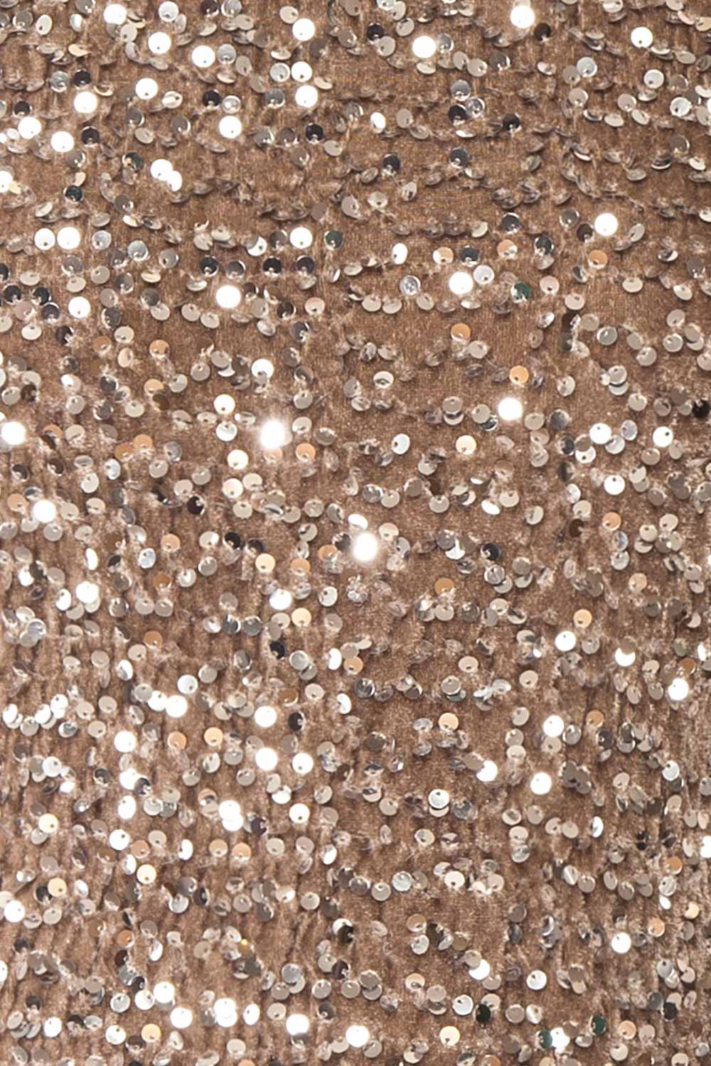 Amazina Grey Velvet Sequin Dress | Boutique 1861 fabric