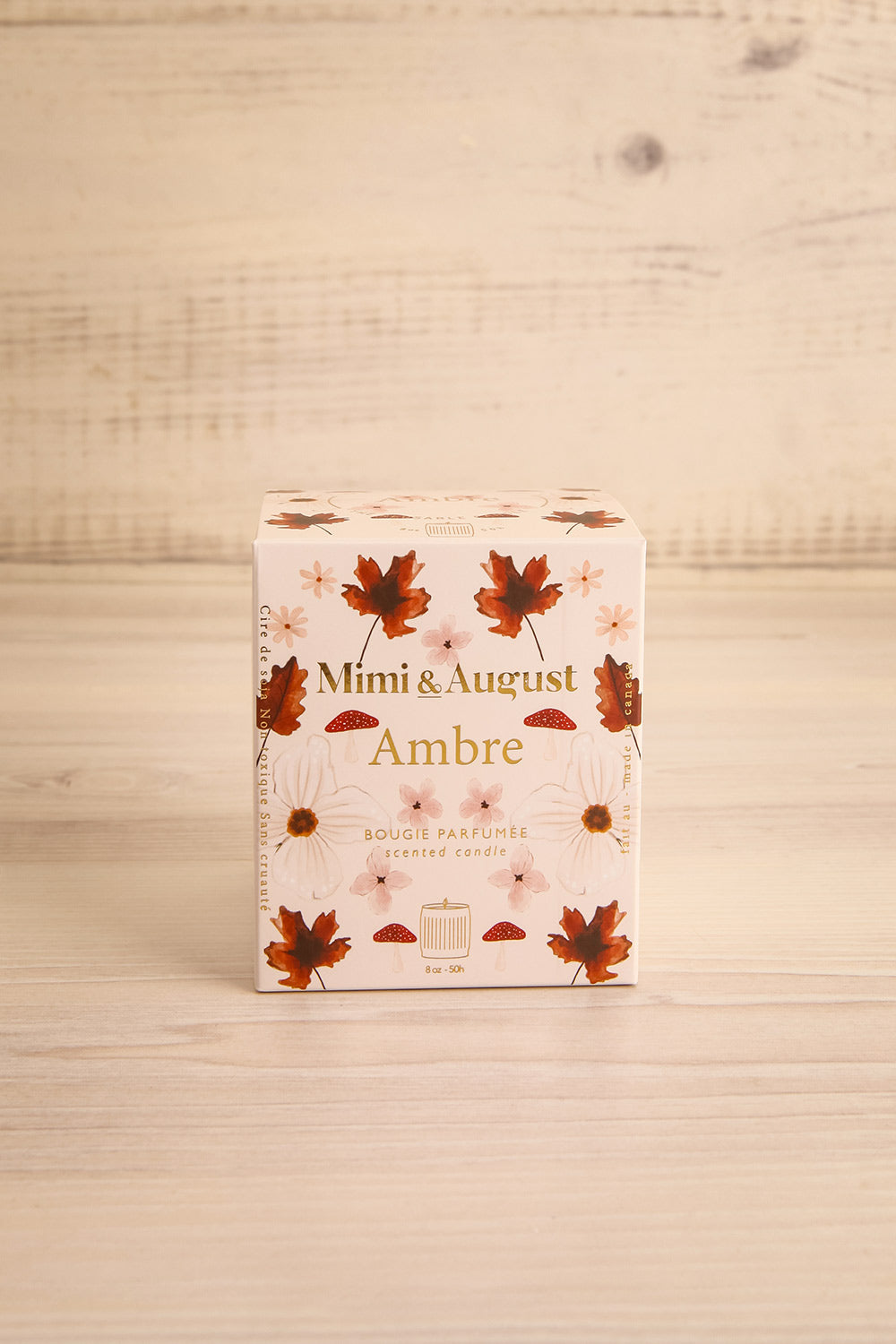 Ambre Candle - 2 Options | Maison garçonne front box