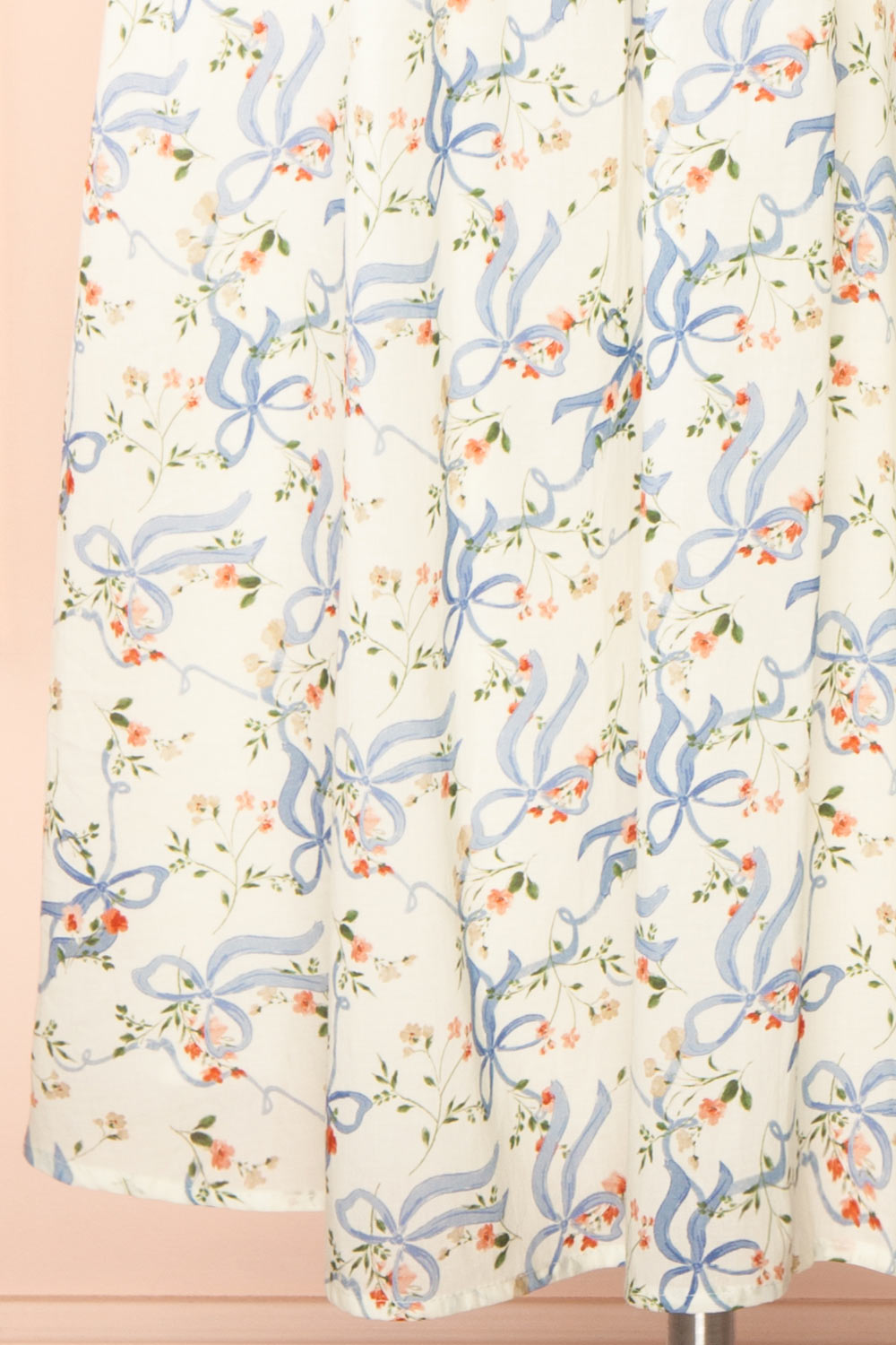 Ambrosia Long A-Line Floral Dress | Boutique 1861 bottom