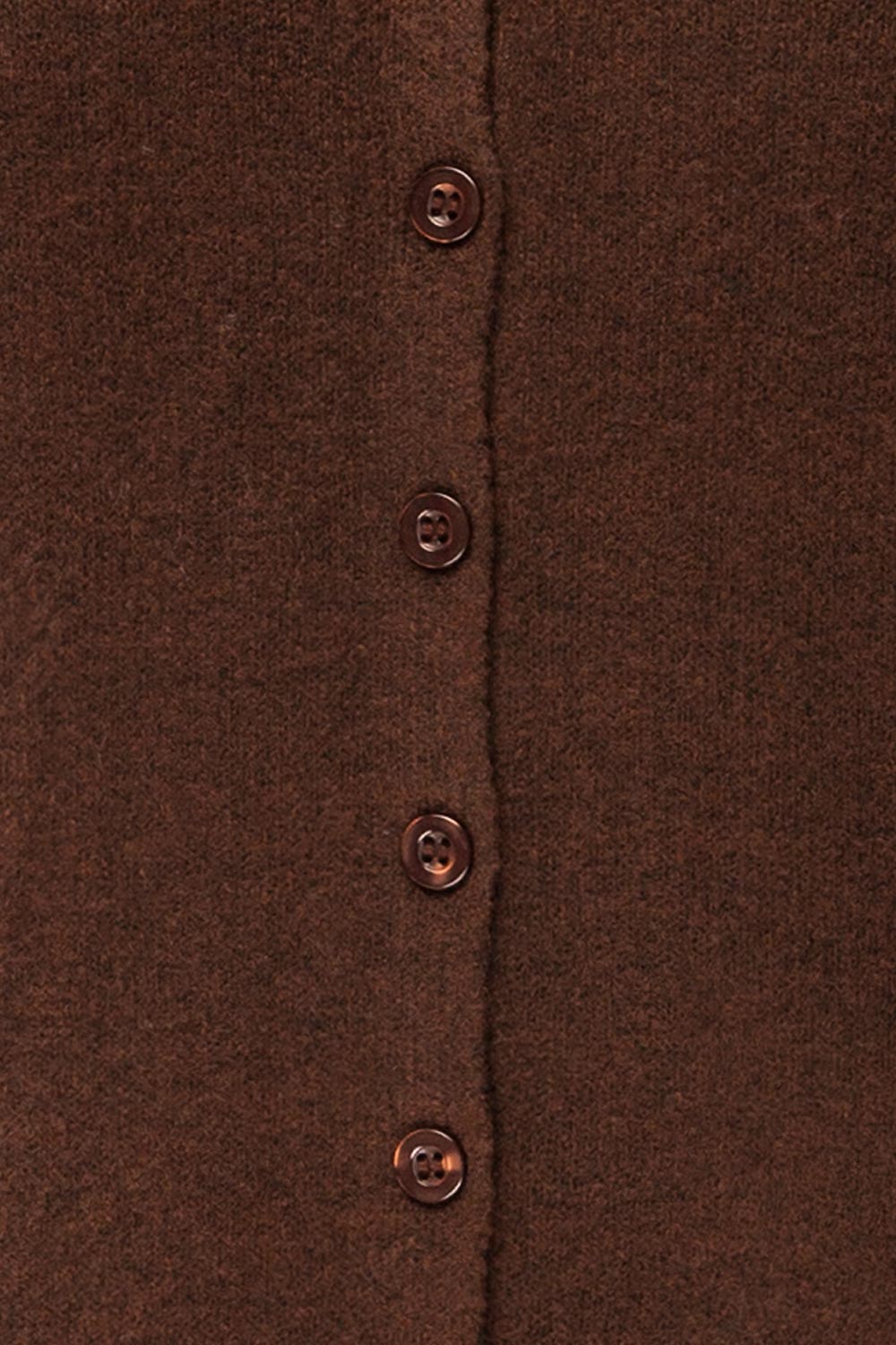 Andenes Brun | Cardigan Boutonné