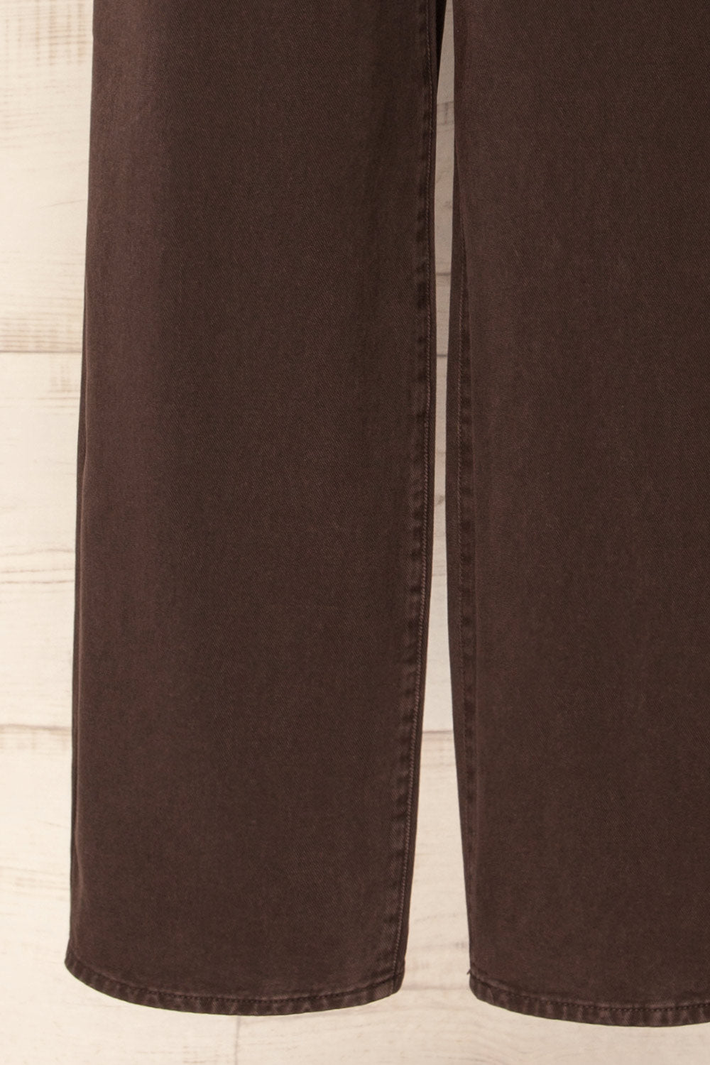 Anvers Brown Denim Ballon Fit Pants | La petite garçonne bottom