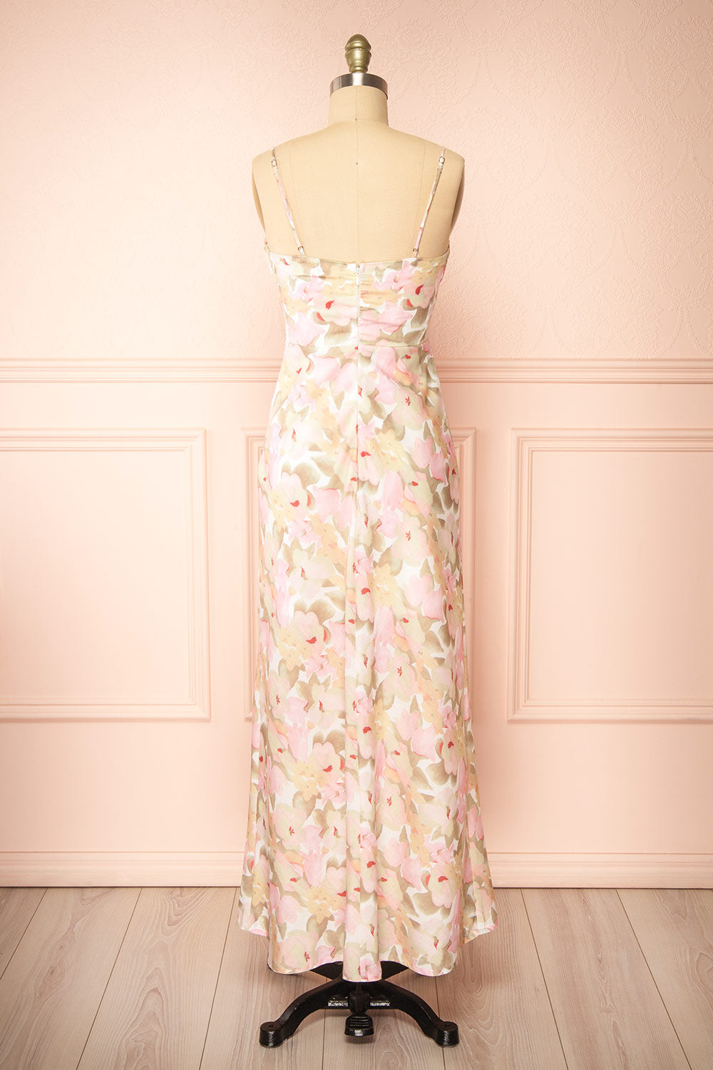 Apostrofia Floral Maxi Dress | Boutique 1861 back view