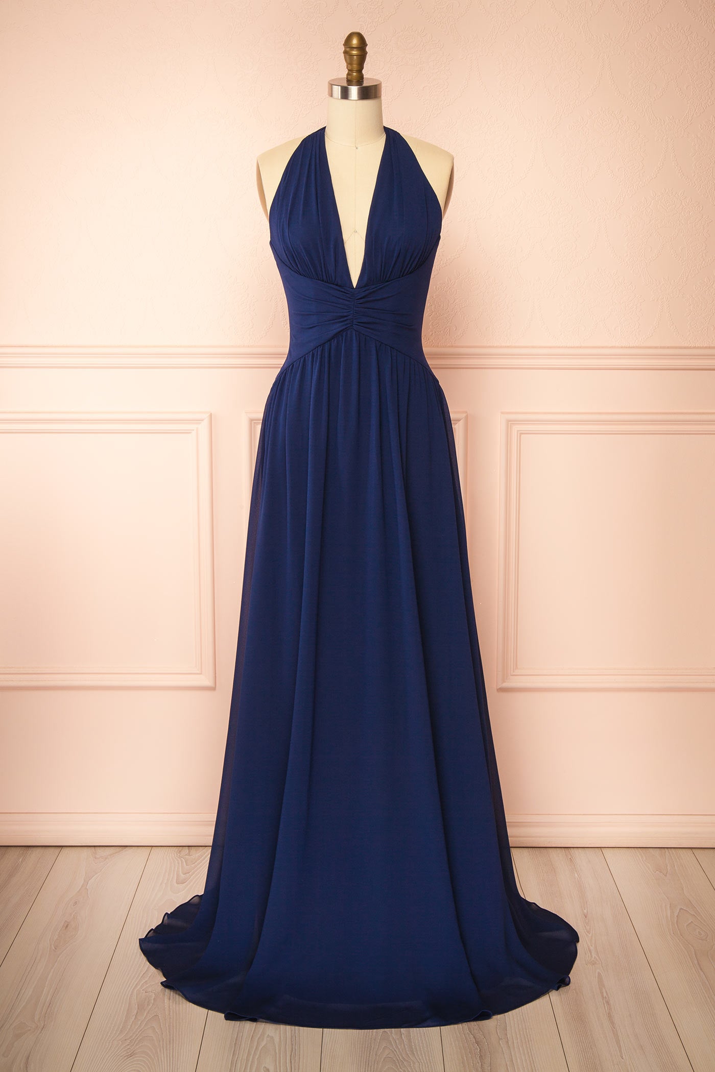 aline halter dress Arleen Navy A-Line Maxi anniversary lingerie for women Disney Frozen Anna Tutu %0D%0ADelicate%20sewing%20and%20hemming%20by%20durable%20needle%20lockstitch%20machine Size:15.5 x 33