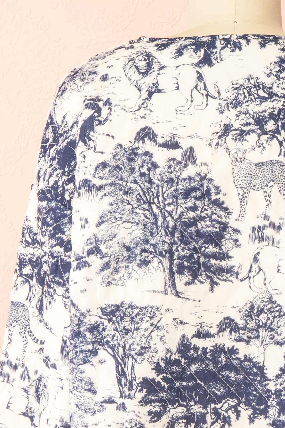 Armelle French Toile Quilted Jacket | Boutique 1861 back