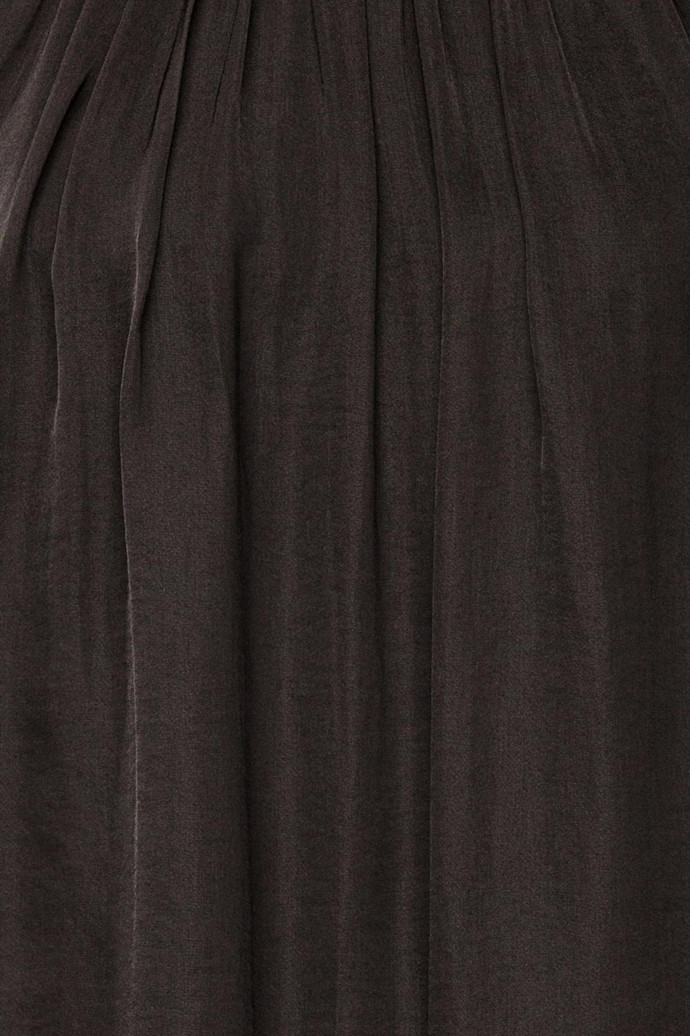 Attopu Black Flowy Blouse w/ Long Sleeves | La petite garçonne fabric