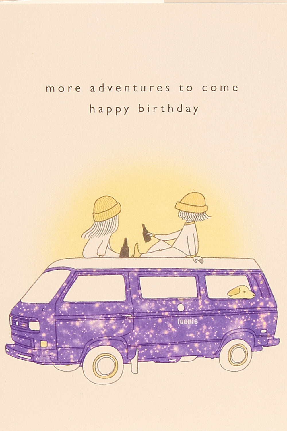 Van Life Greeting Card | Maison garçonne close-up