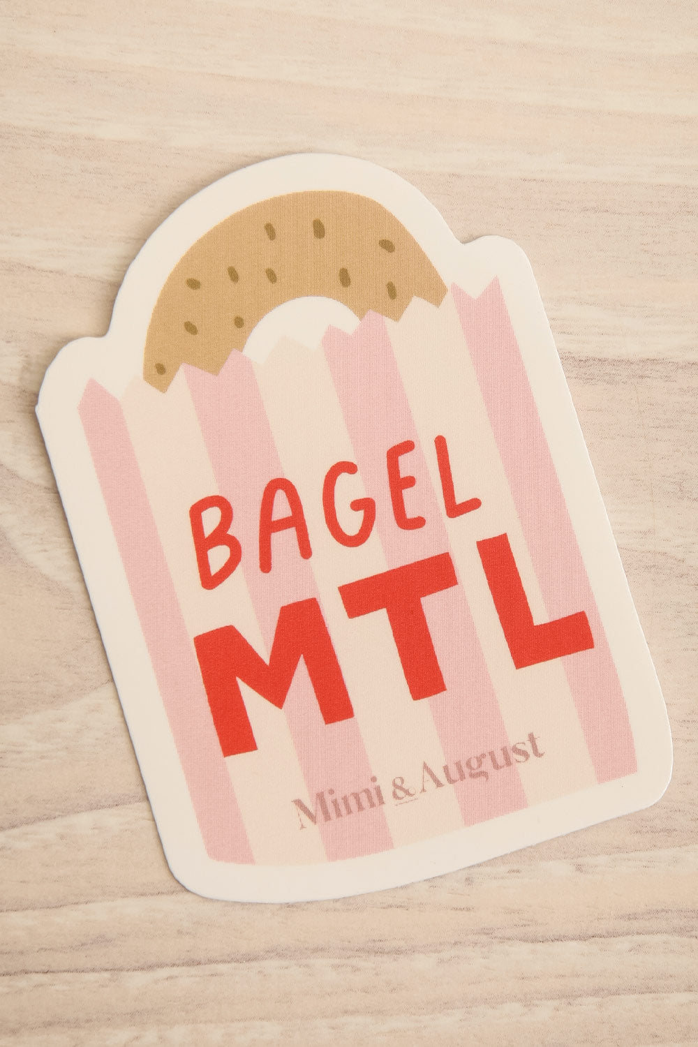 Bagel Mtl Sticker | Maison garçonne