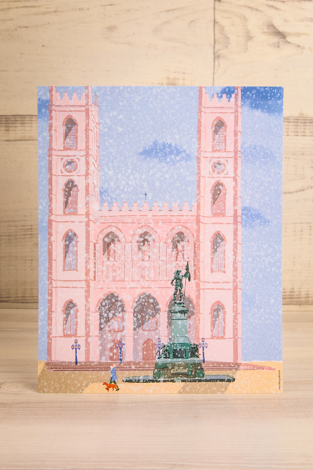 Notre-Dame Basilica Art Print No Text - 2 Options | Maison garçonne view