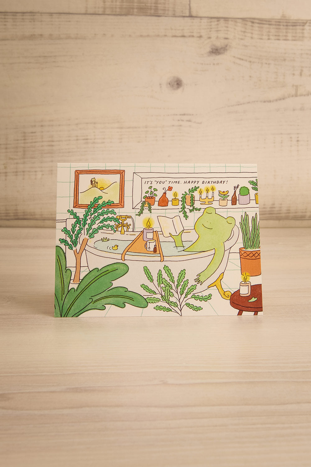 Heure du Bain | Carte de Souhaits