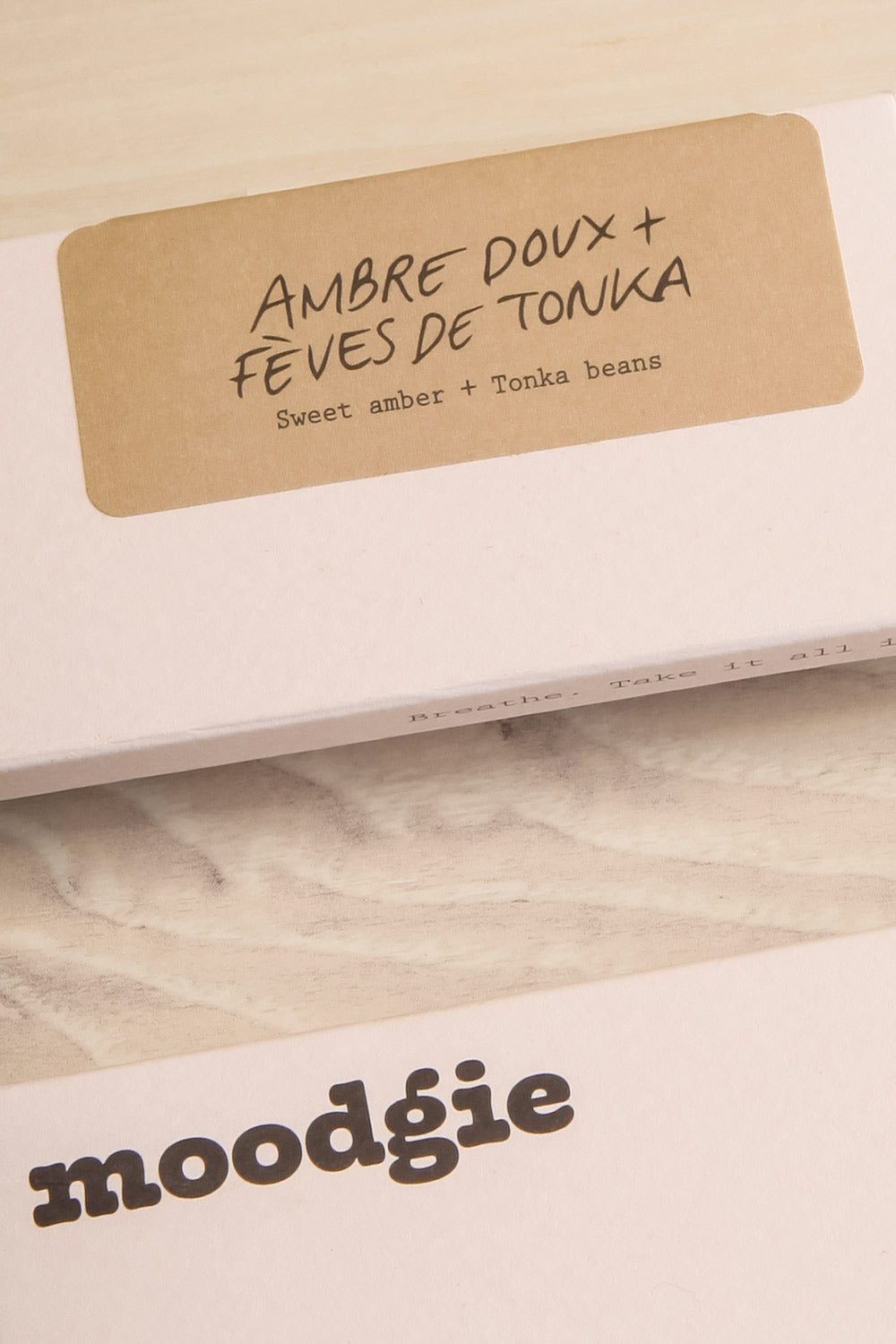 Sweet Amber + Tonka Beans Incense Stick | Maison garçonne close-up