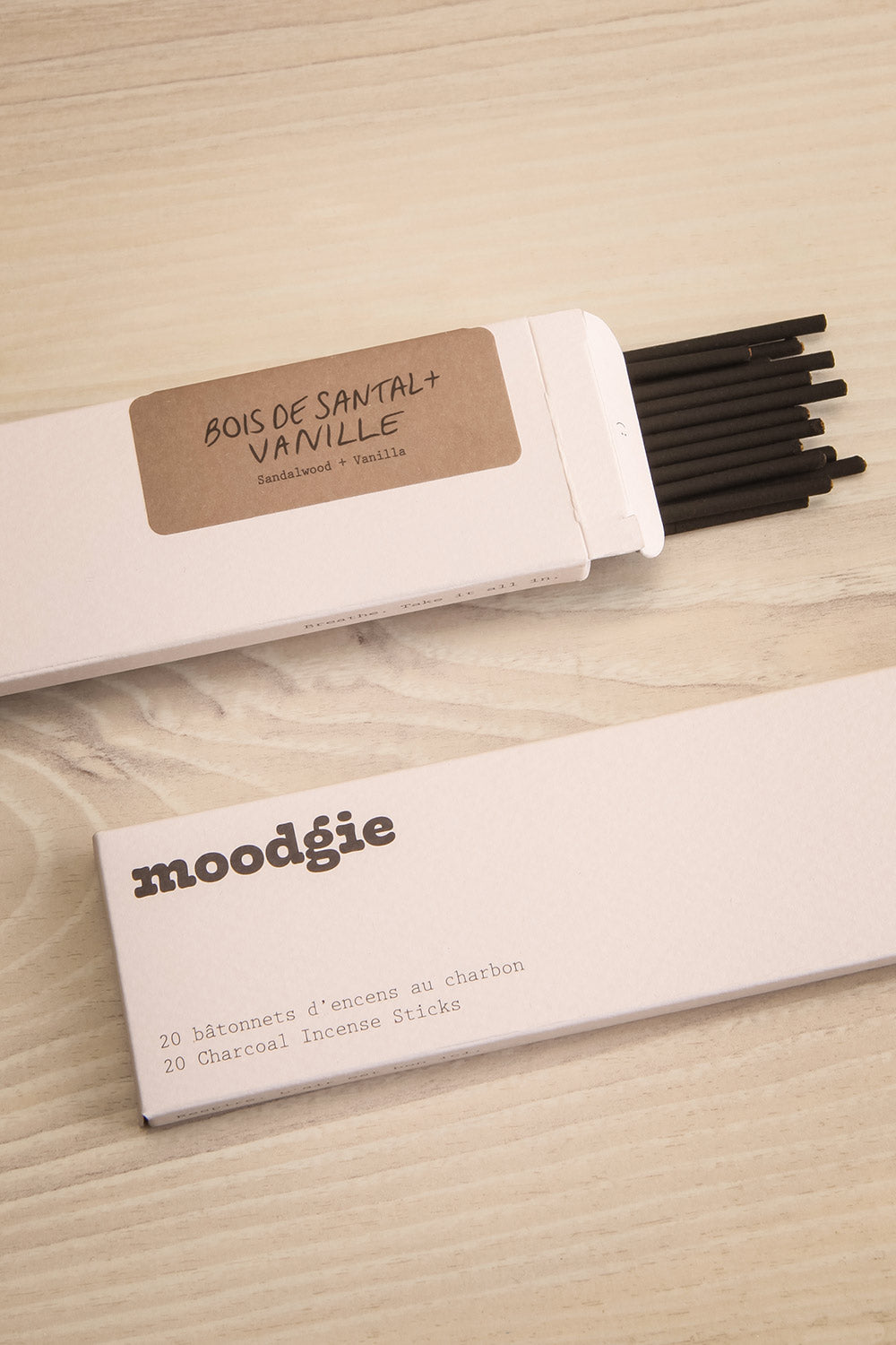 Sandalwood + Vanilla Incense Stick | Maison garçonne view