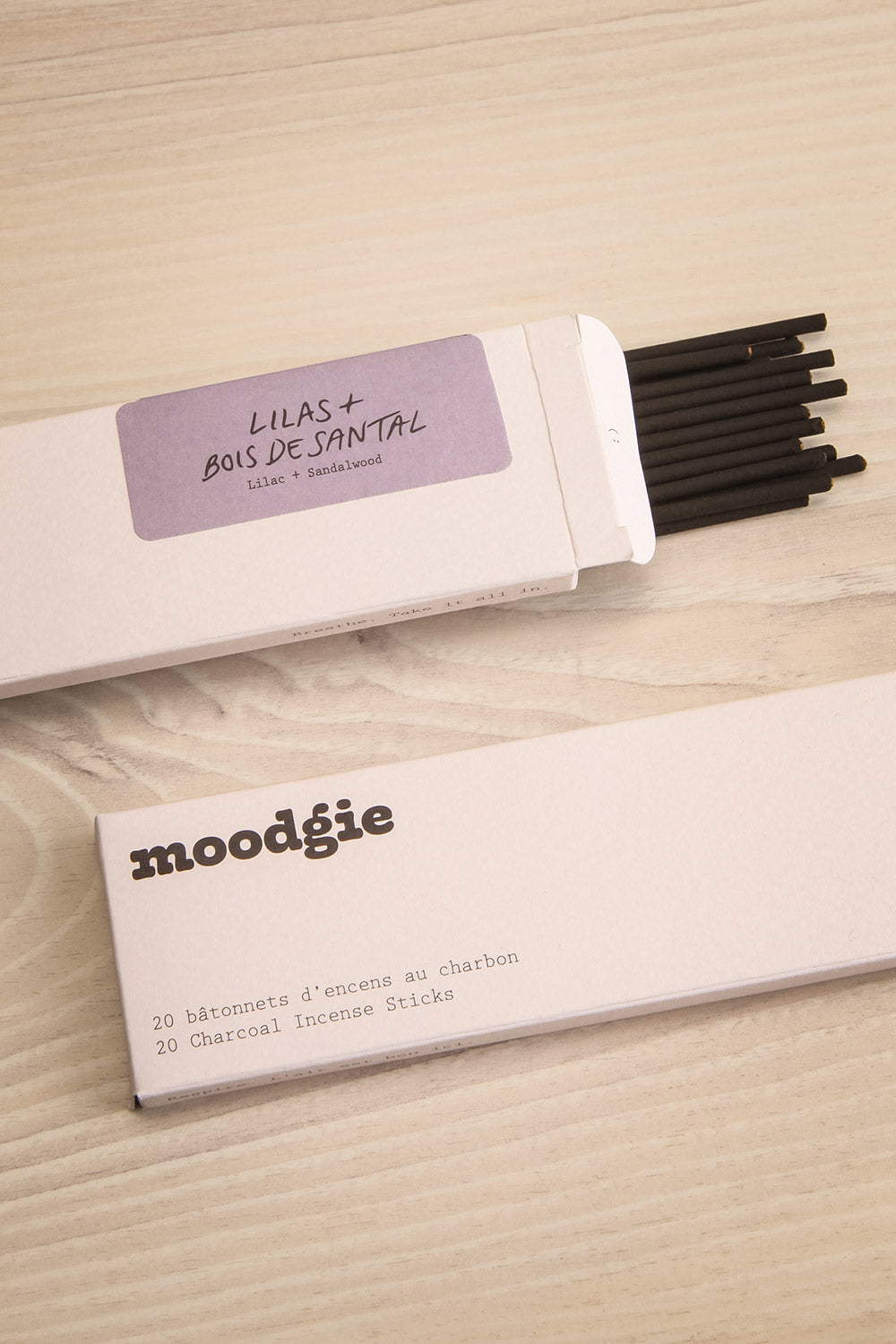 Lilac + Sandalwood Incense Stick | Maison garçonne view