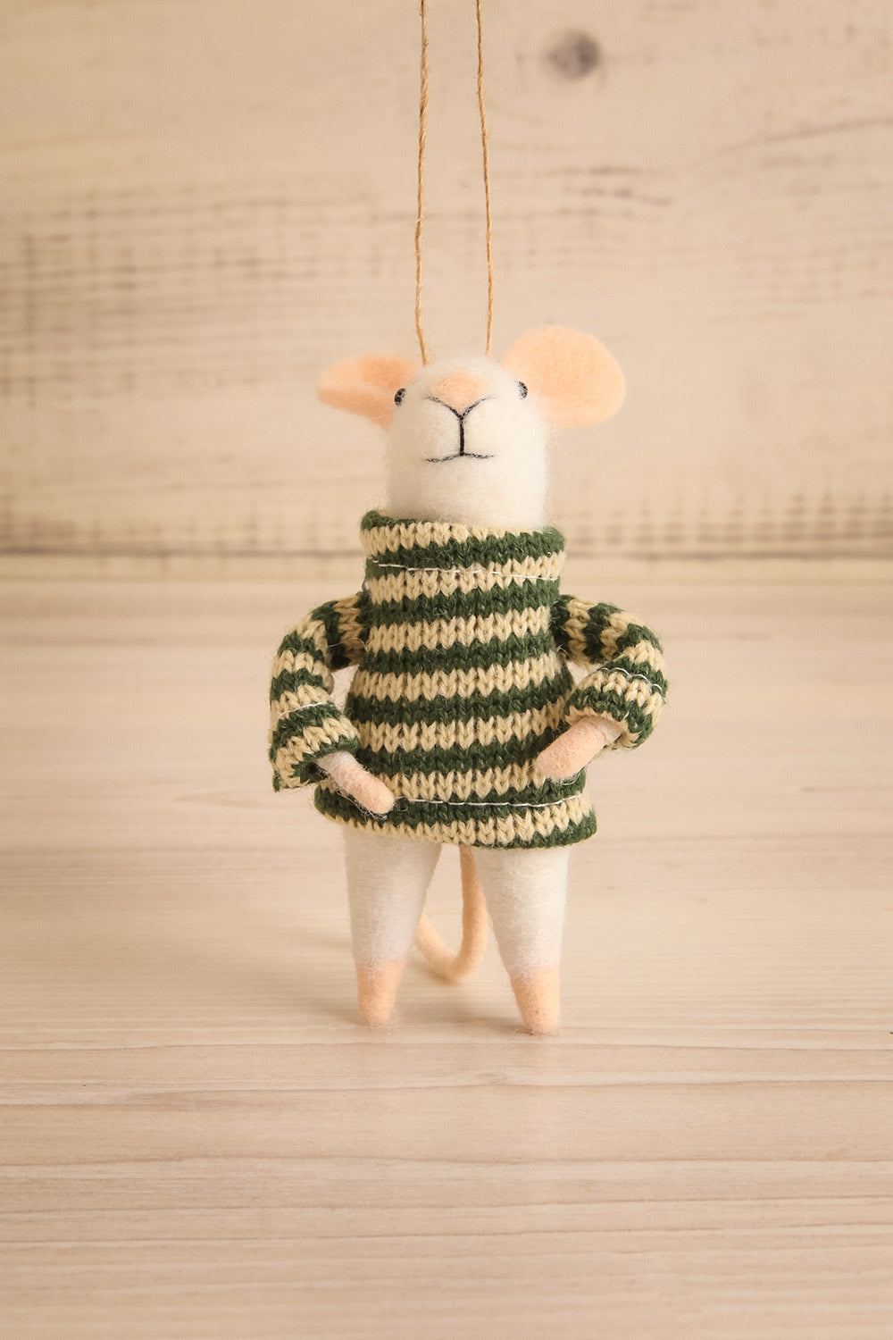 Festive Mouse Holiday Ornament | Maison garçonne beckett