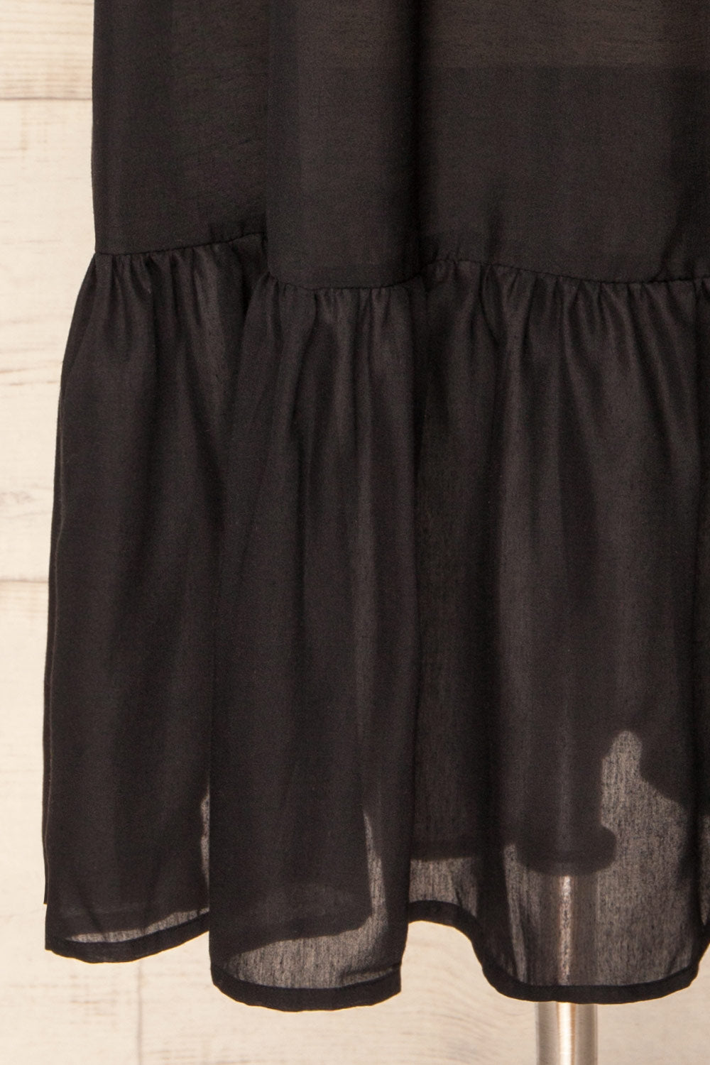 Berkana Black Midi Beach Dress | La petite garçonne bottom