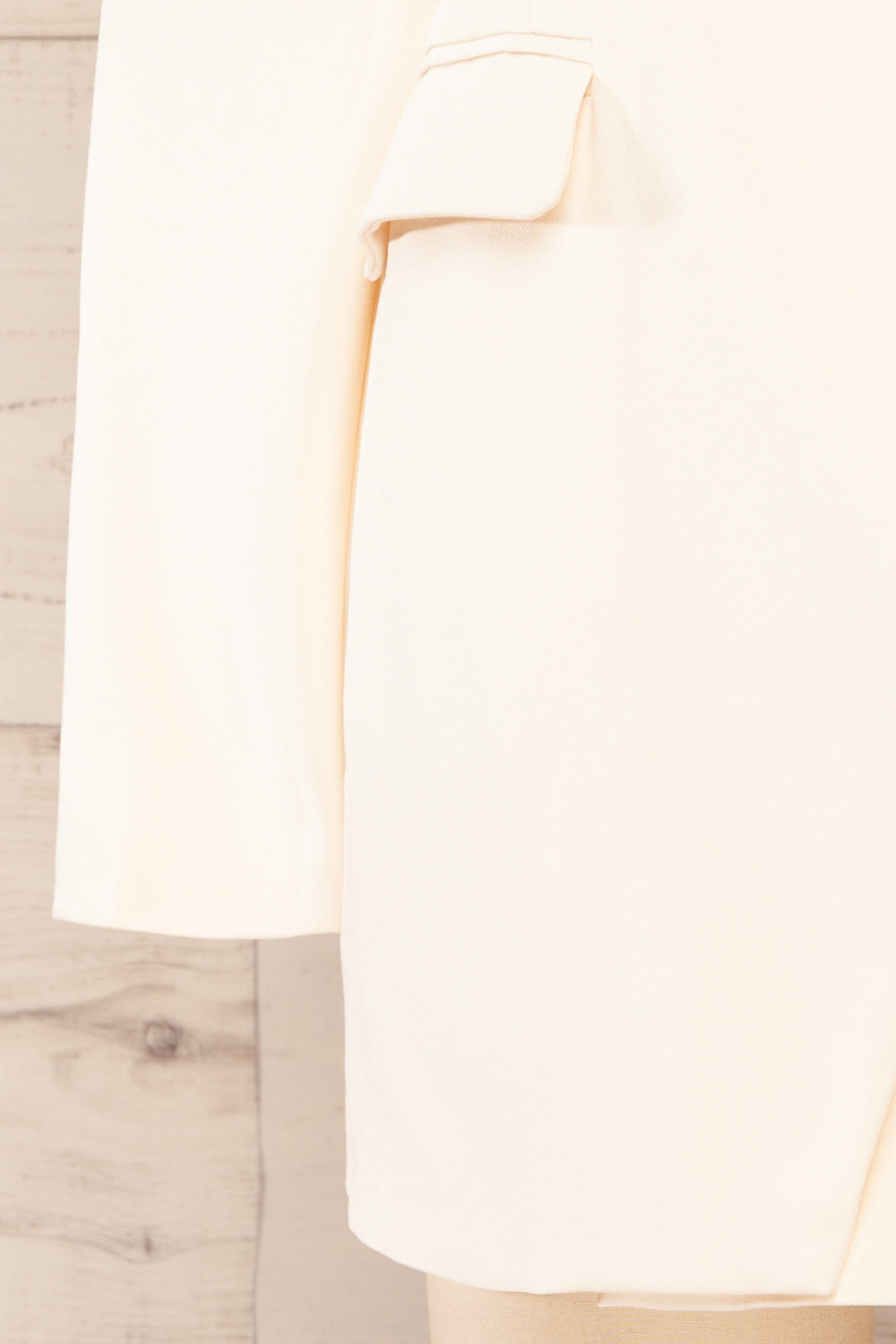 Besancon Ivory Blazer Romper | La petite garçonne bottom