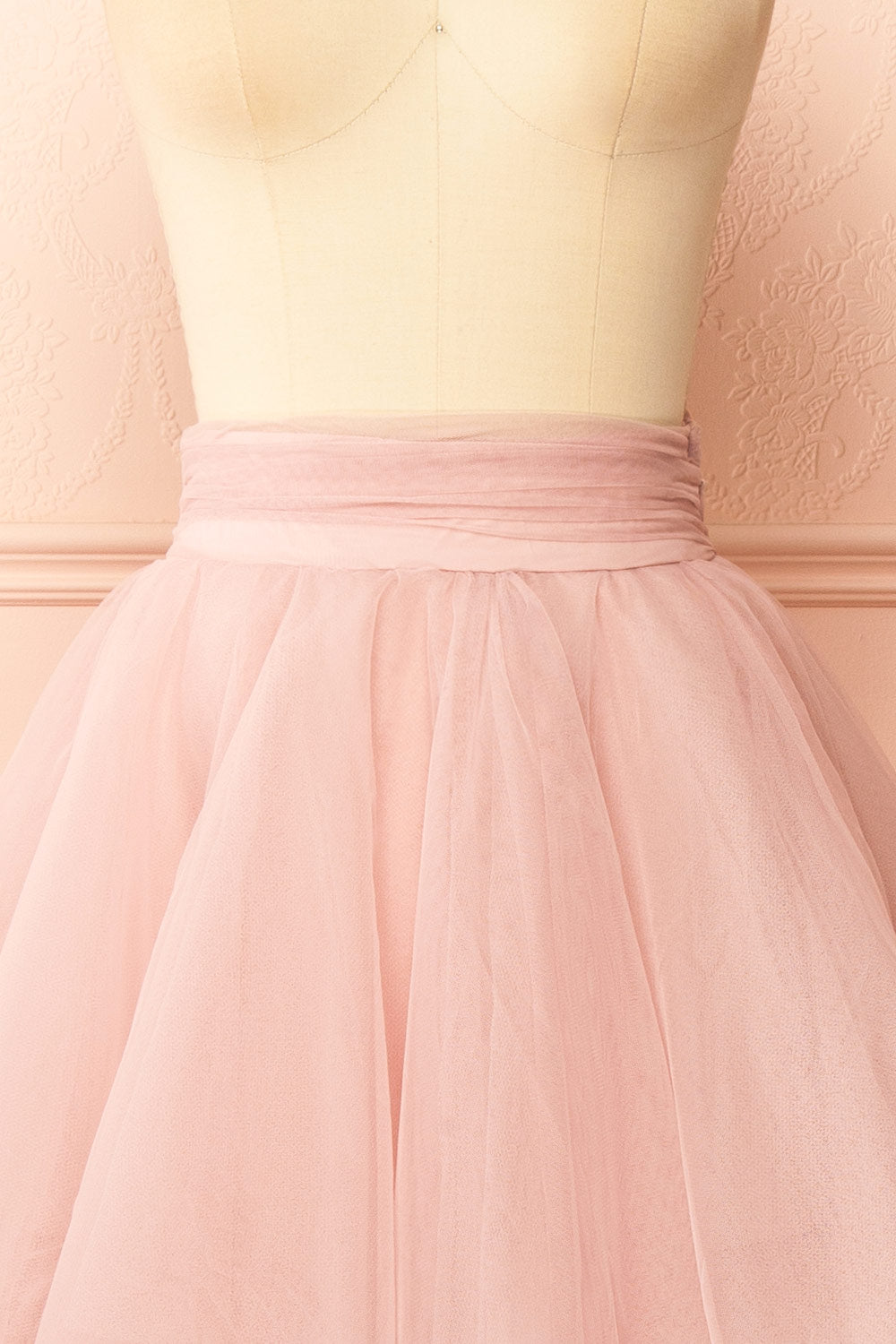 Bettany Pink Tiered Tulle Skirt | Boutique 1861 front