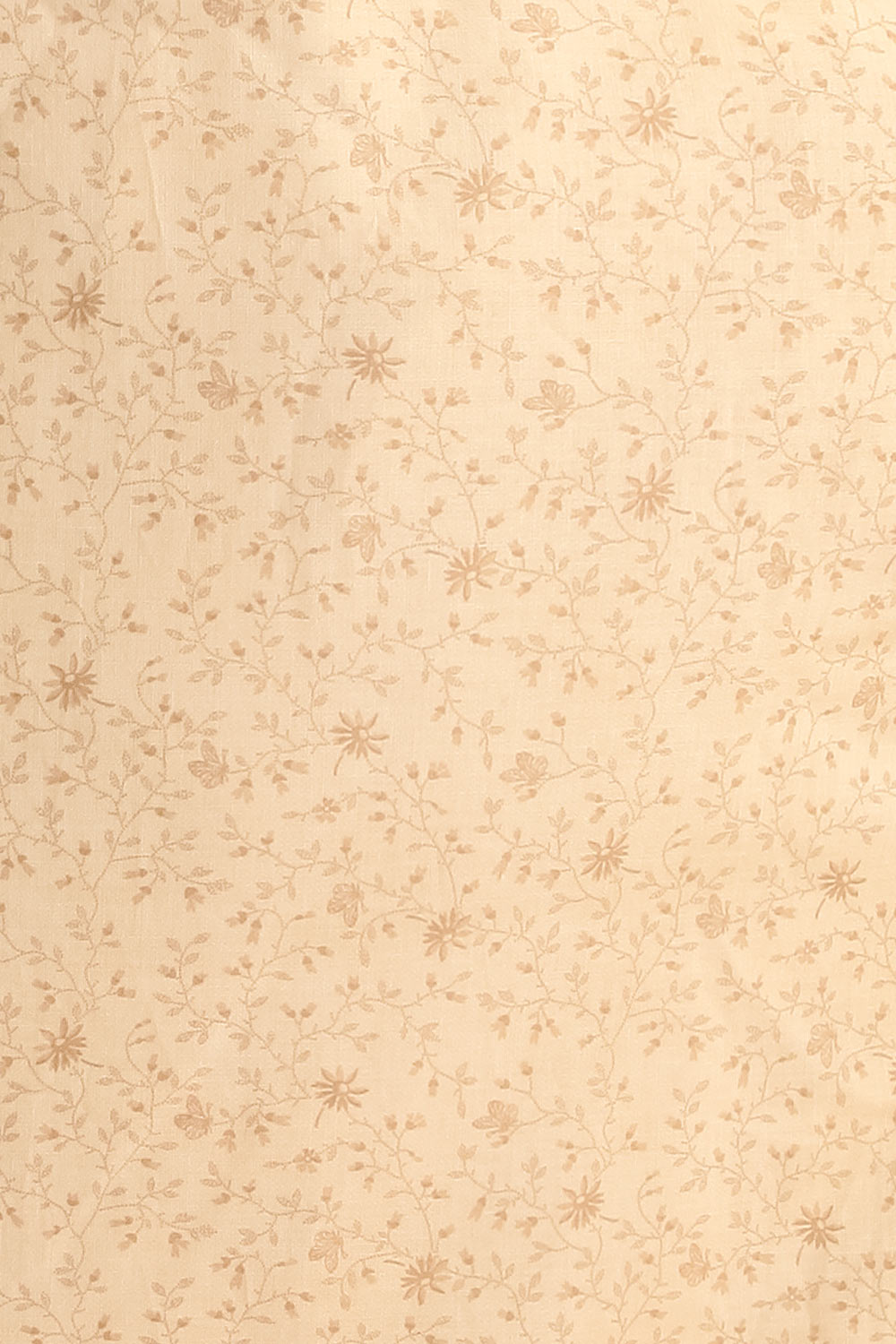 Bienveillant Beige Corduroy Tote Bag | La petite garçonne inside fabric