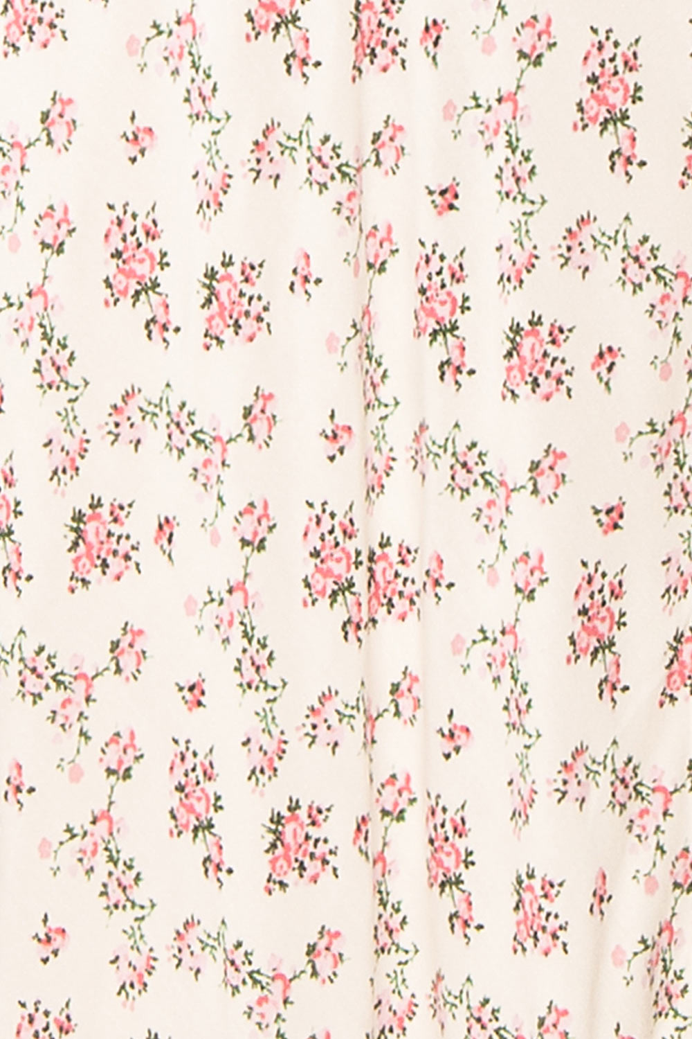 Bithia Pink Long White Skirt with Floral Pattern | Boutique 1861 fabric