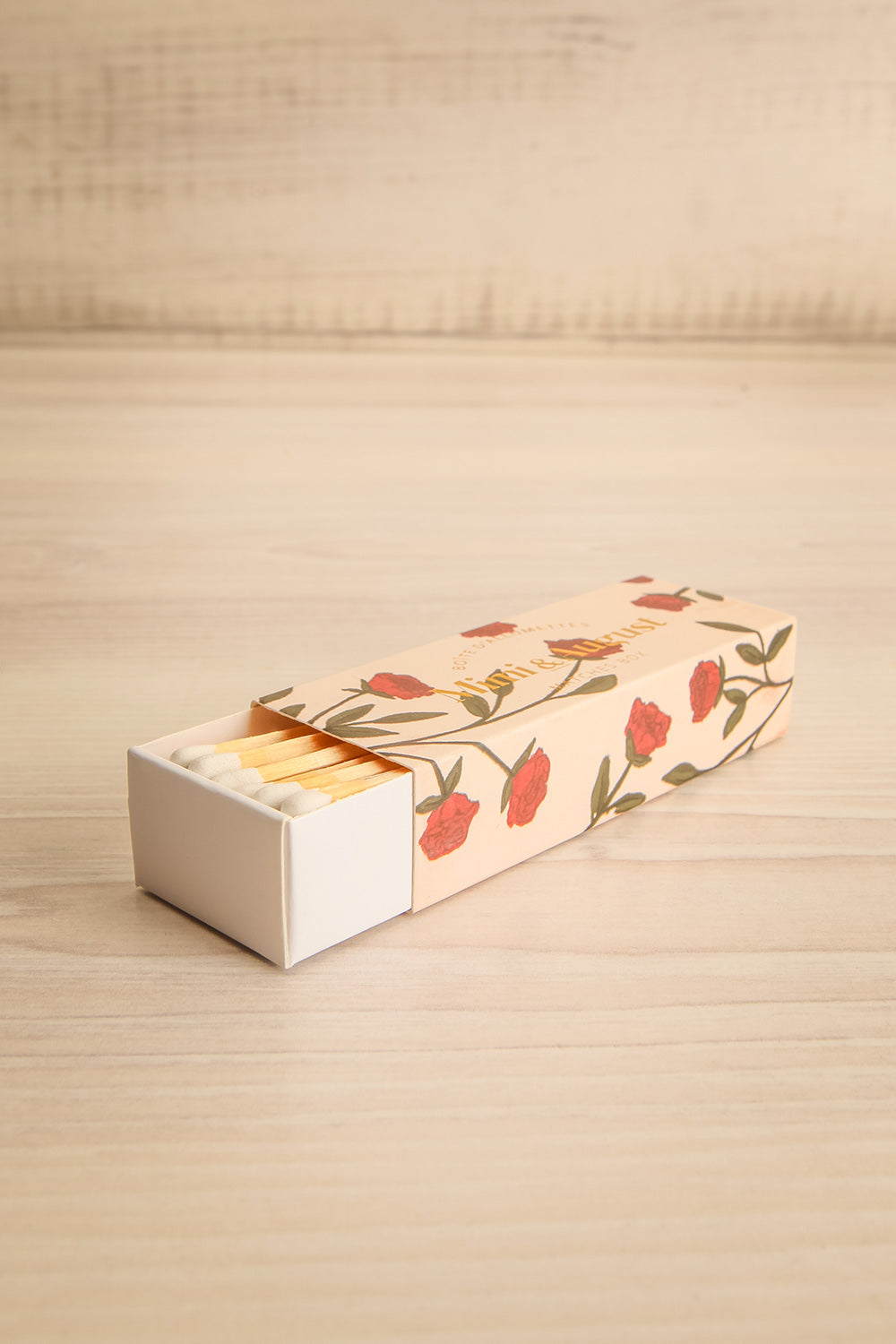 Floral Match Box | Maison garçonne open view