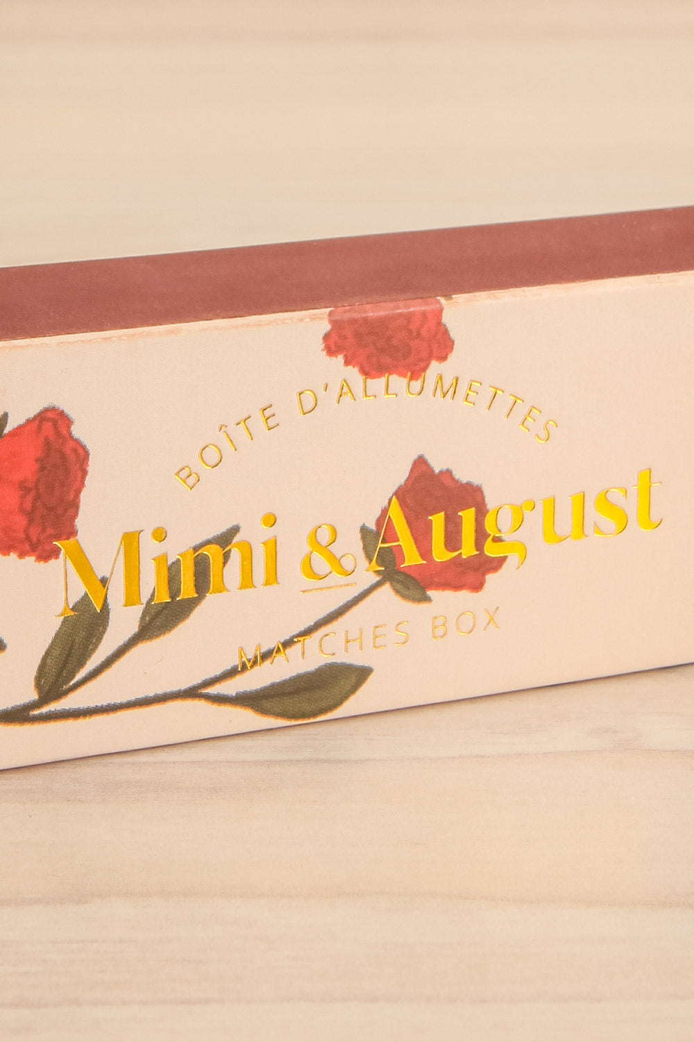 Floral Match Box | Maison garçonne front close-up