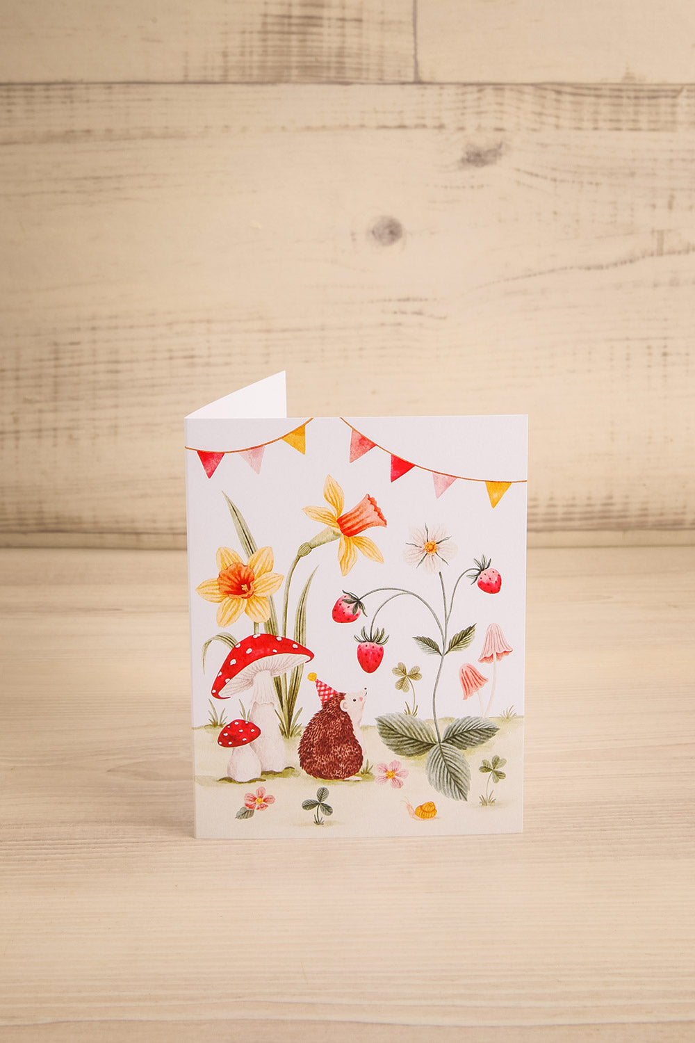 Happy Birthday - Hedgehog Card | Maison Garçonne