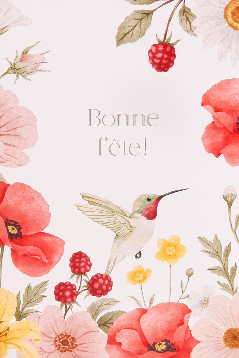 BONNE FETE - COLIBRI | CARTE