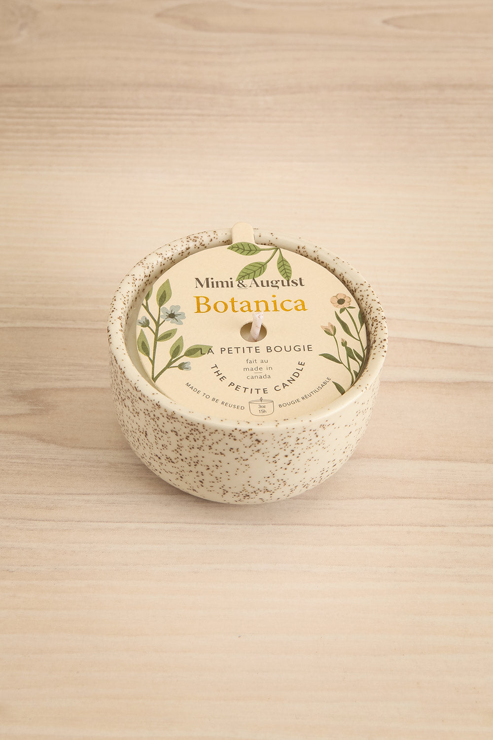Botanica Reusable Candle - 3 Options | Maison garçonne top 3oz