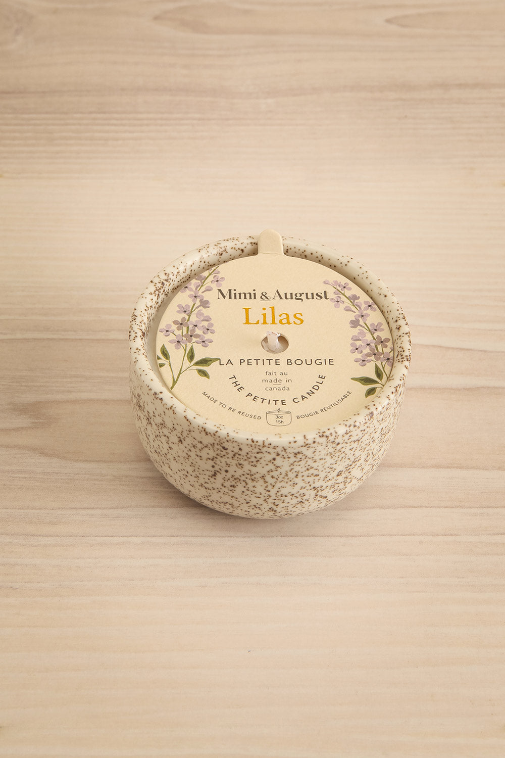 Lilac Reusable Candle - 3 Options | Maison garçonne top 3oz