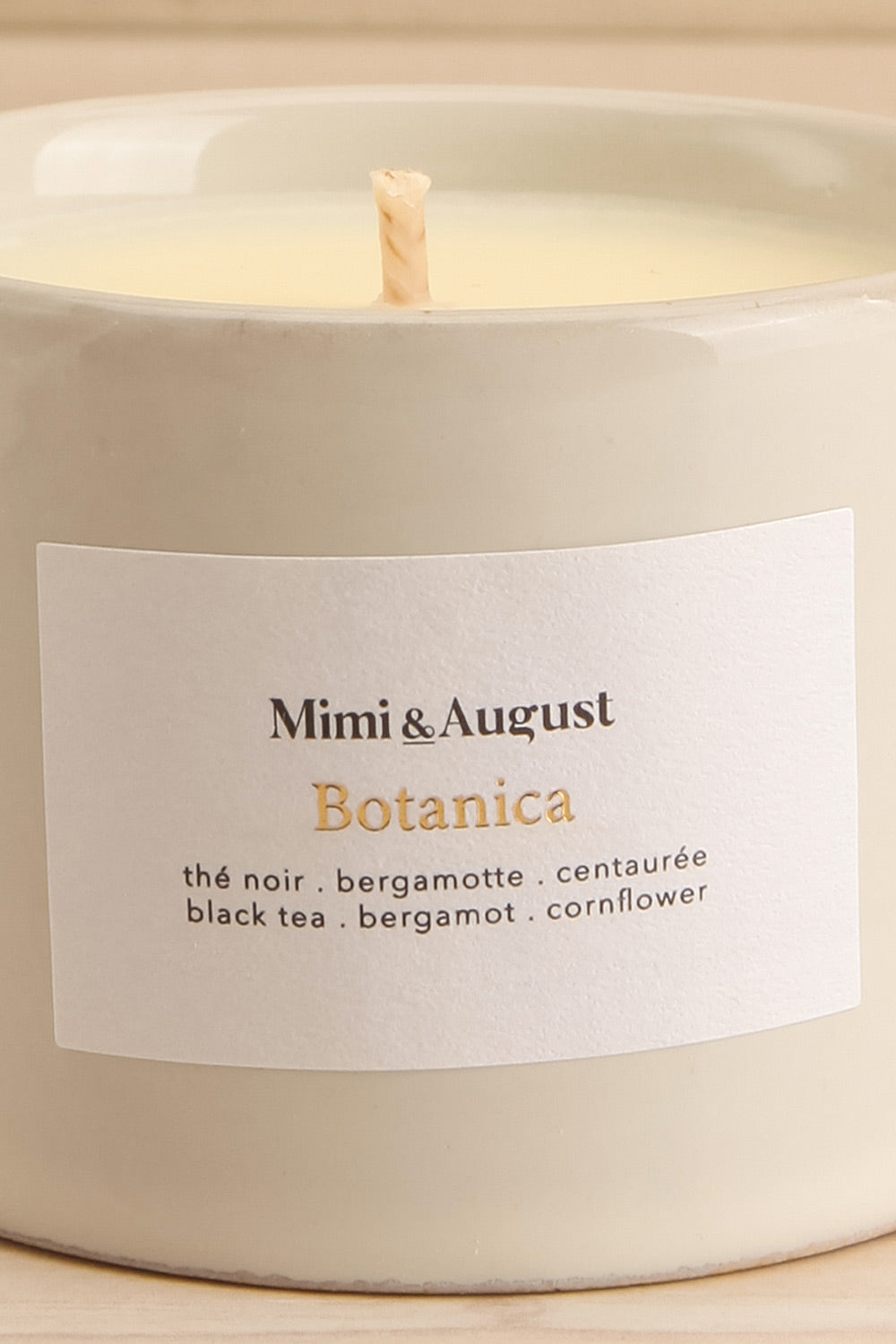 Botanica Reusable Candle - 3 Options | Maison garçonne close-up
