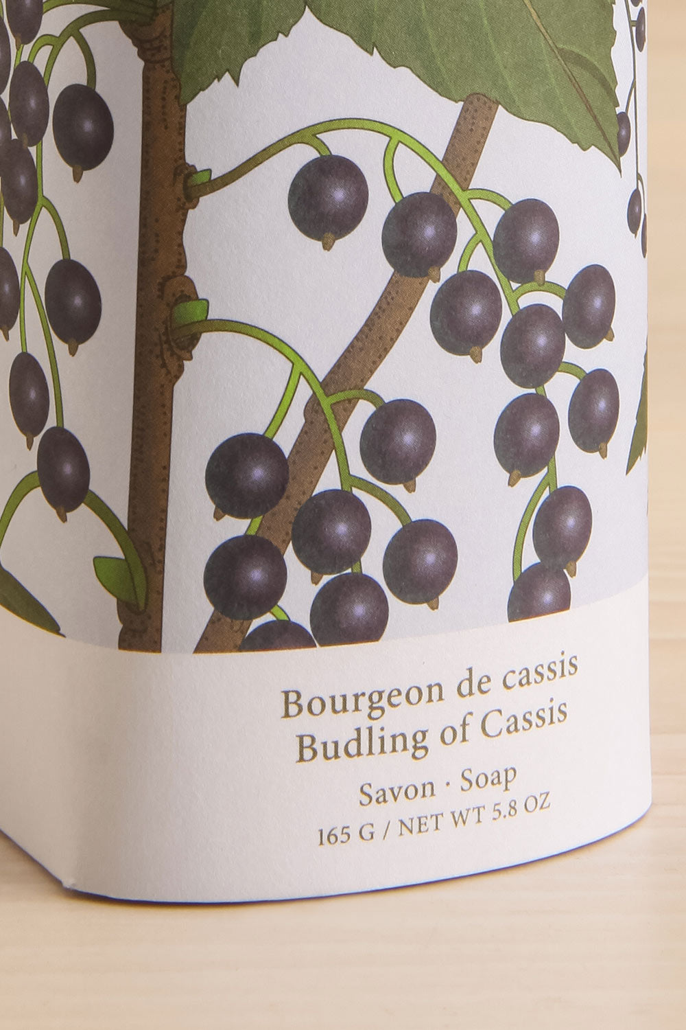 Budling of Cassis Soap by Theorie Botanique | Maison garçonne close-up
