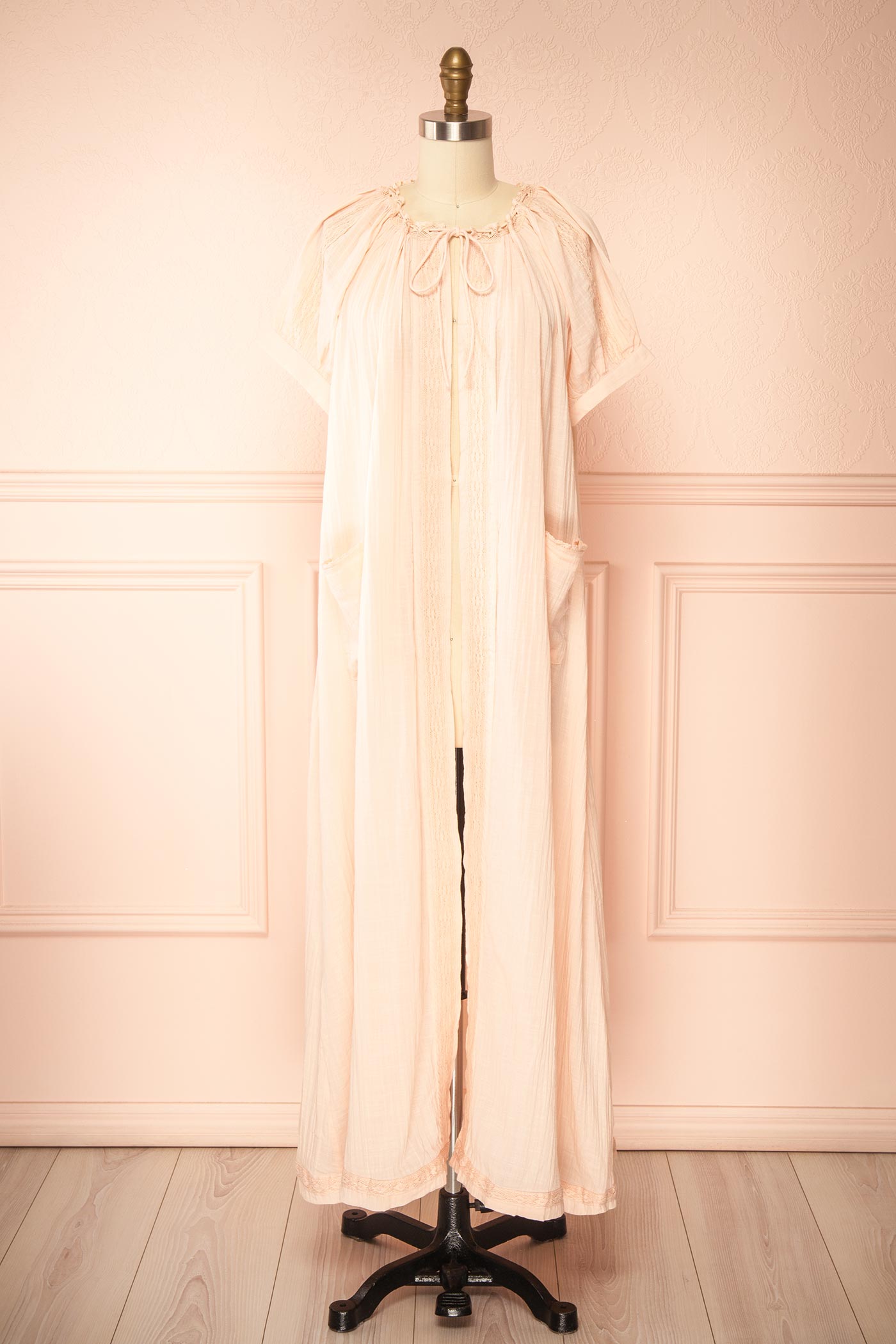 Burano | Pink Dressing Gown with Pockets by April Cornell