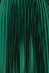 Calira Green Midi Dress w/ Long Sleeves | Boutique 1861 fabric