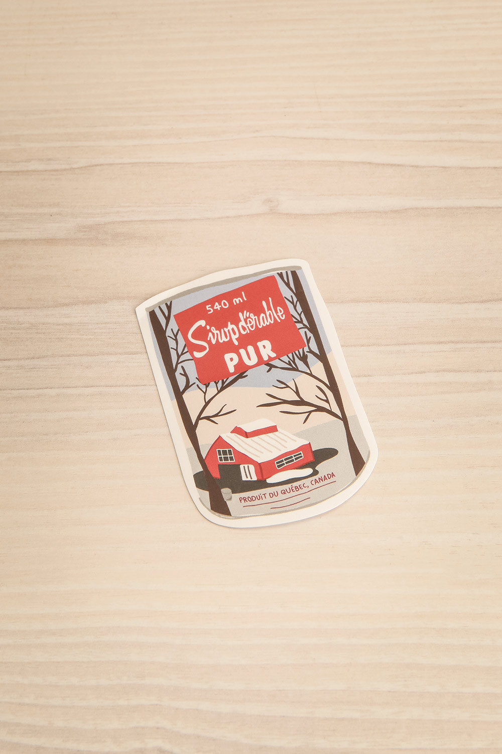 Maple Syrup Can Sticker | Maison garçonne view