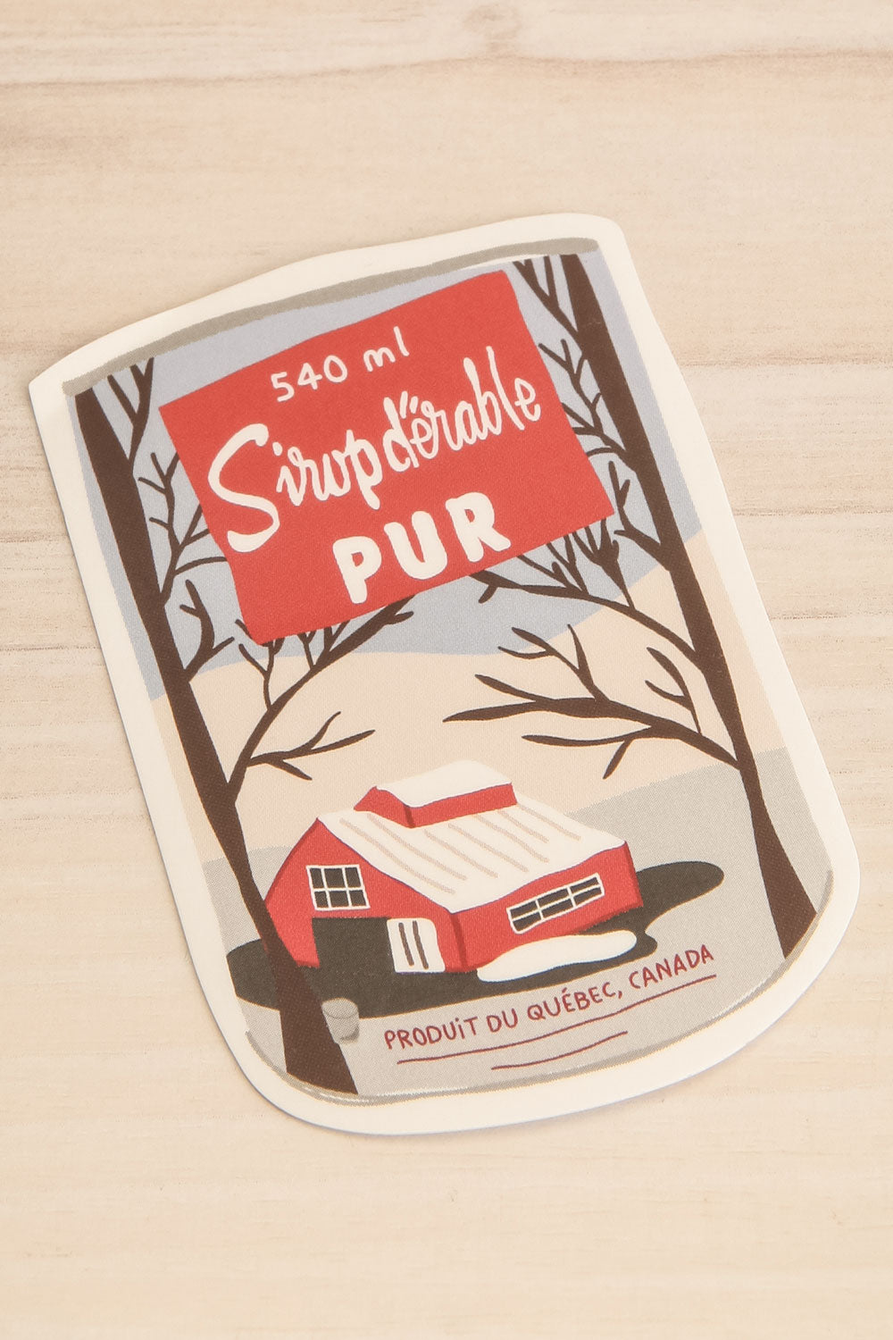 Maple Syrup Can Sticker | Maison garçonne