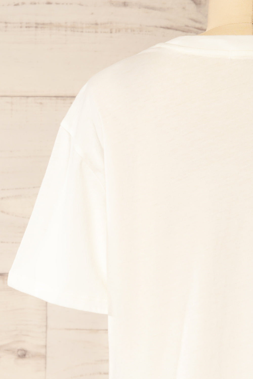 Cassino Ivory T-Shirt with Horse Print | La petite garçonne back