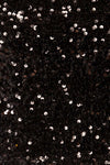 Cavaignac Black Sequin Crop Top | La petite garçonne fabric