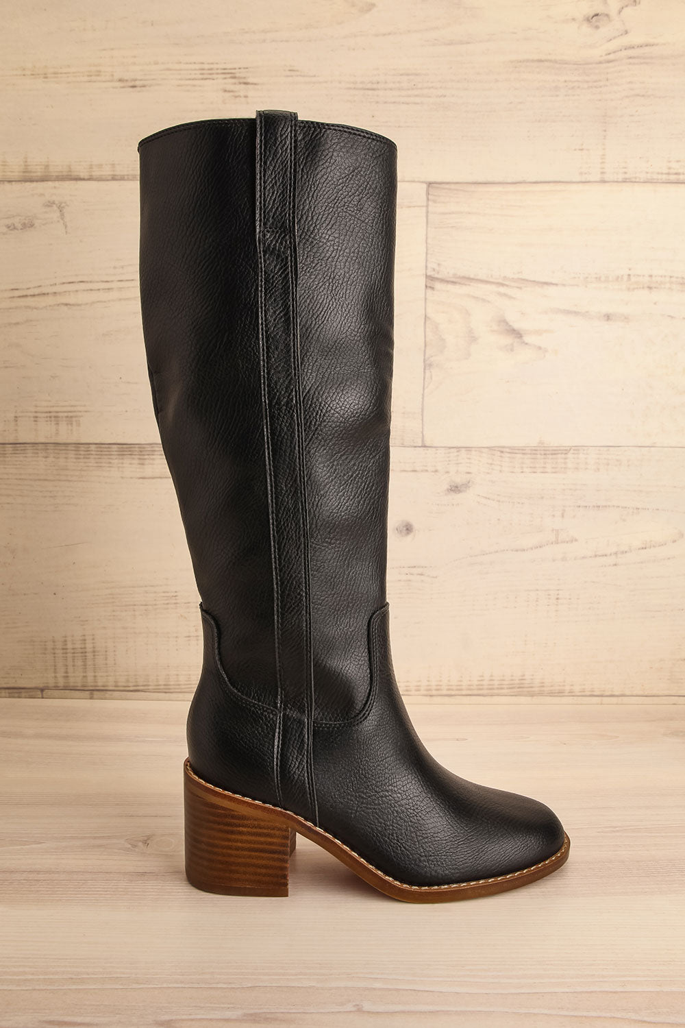 Celaya Mid-High Heeled Boots | La petite garçonne view