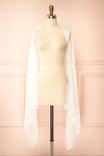Cerelia White Shimmery Shawl | Boutique 1861