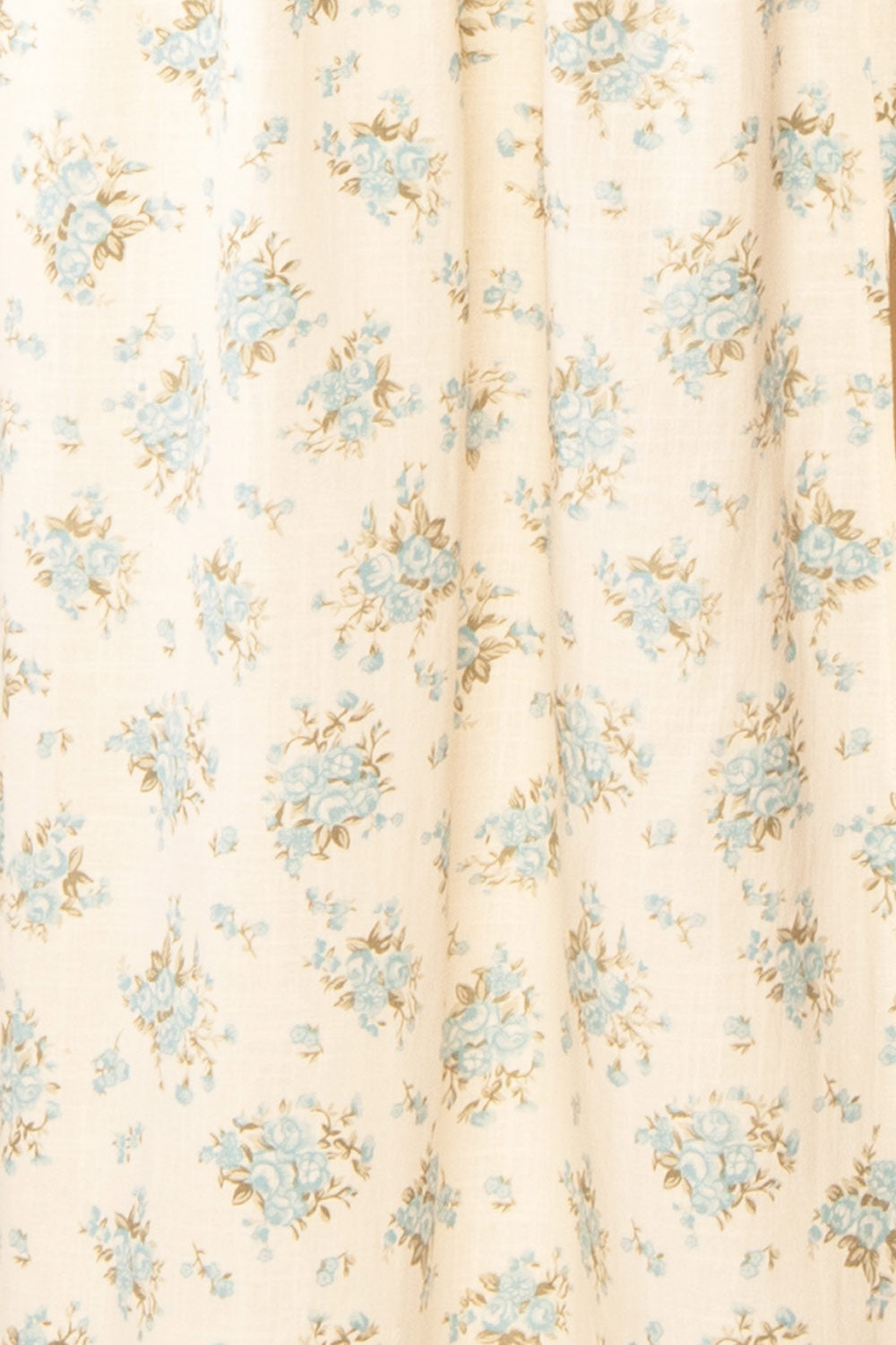 Chinaka Midi Floral Corset Dress with High Slit | Boutique 1861 fabric