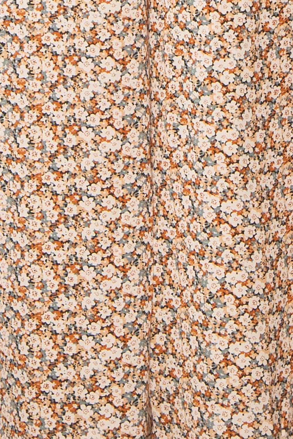 Chungha Ditsy Floral Jumpsuit w/ Belt | Boutique 1861 fabric