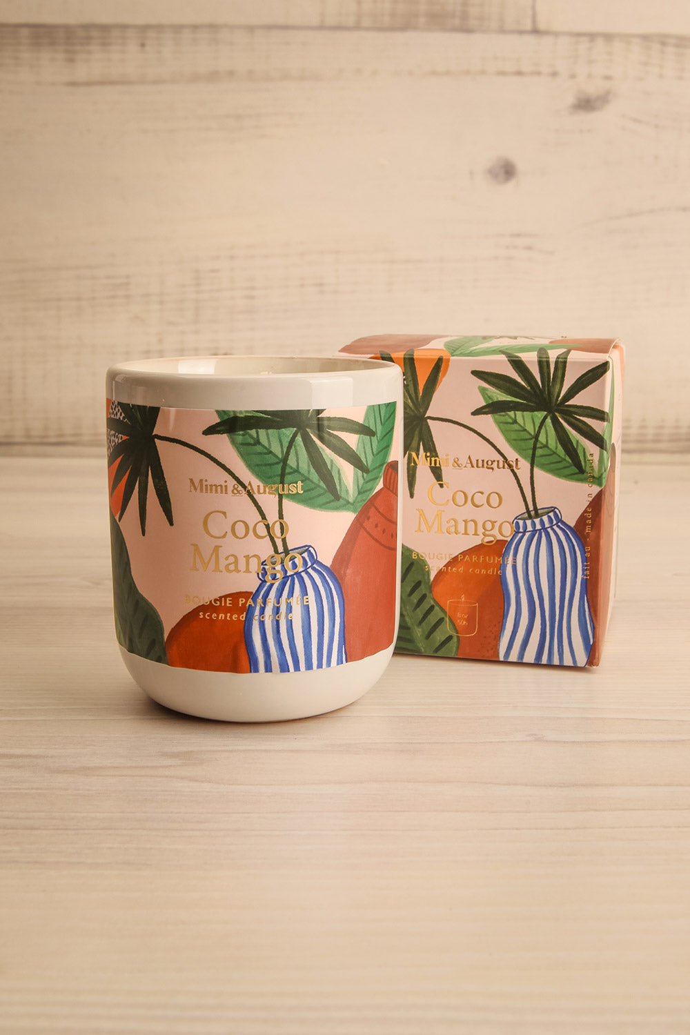 Coco Mango Reusable Candle | Maison garçonne w/ box