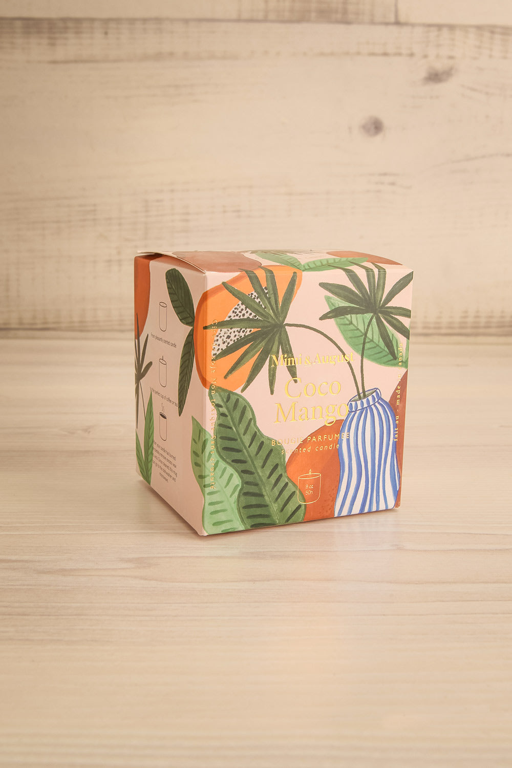 Coco Mango Reusable Candle | Maison garçonne box